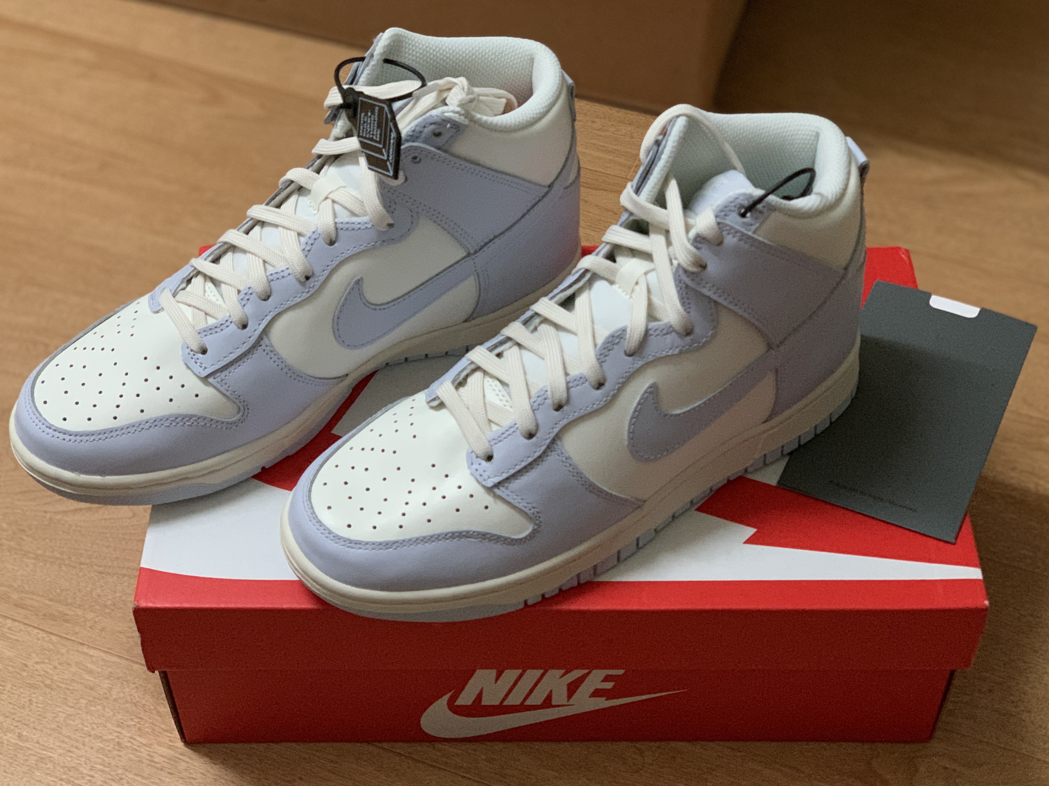 (W) Nike Dunk High Football Grey 착용 스타일