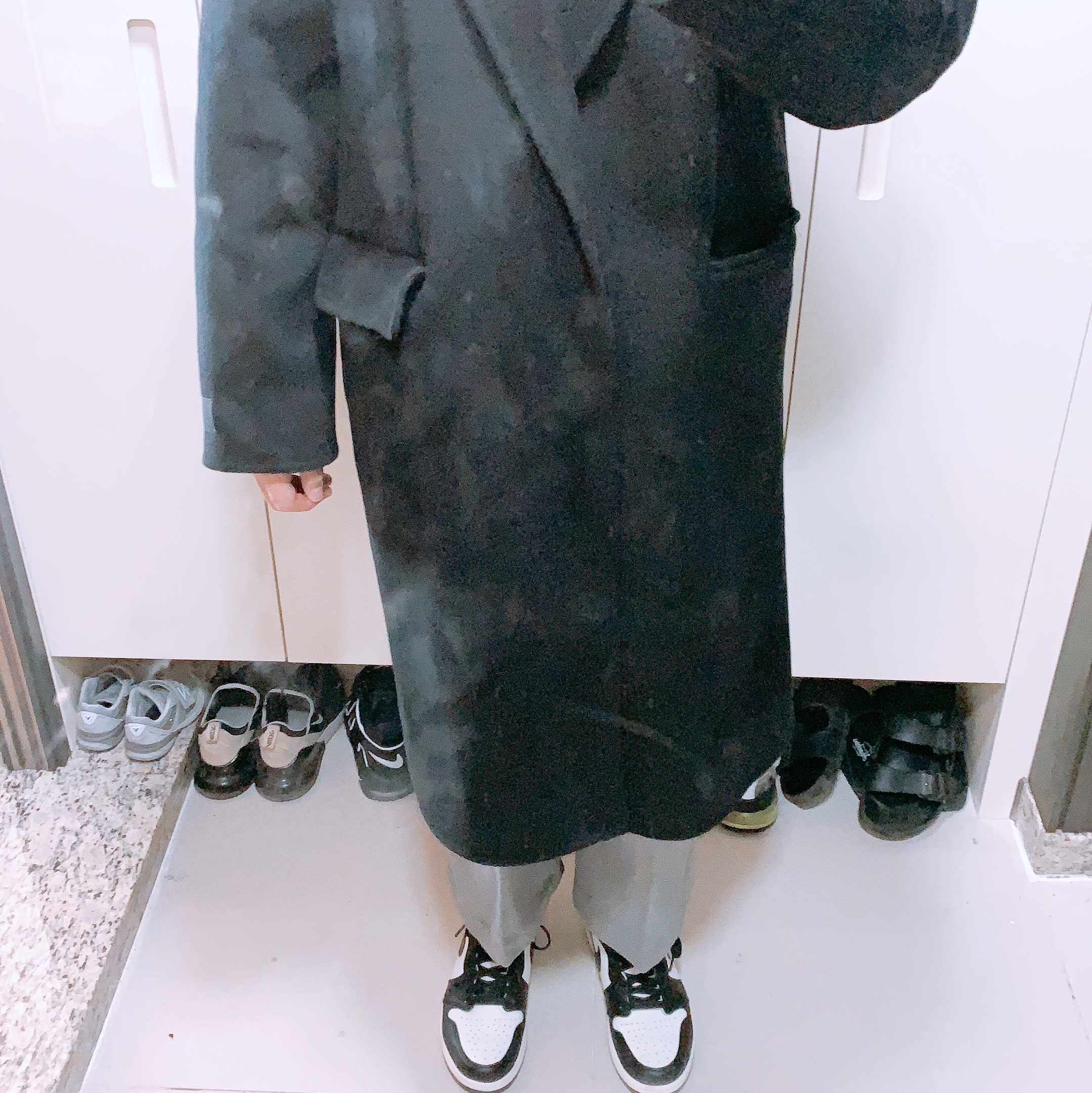 Jordan 1 Retro High OG Black Mocha 착용 스타일 - 1