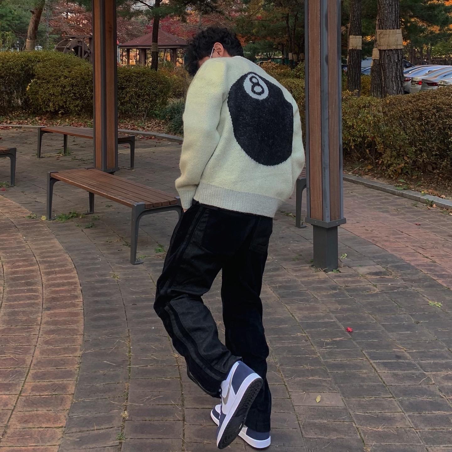 Jordan 1 Retro High OG CO.JP Midnight Navy 착용 스타일 - 1