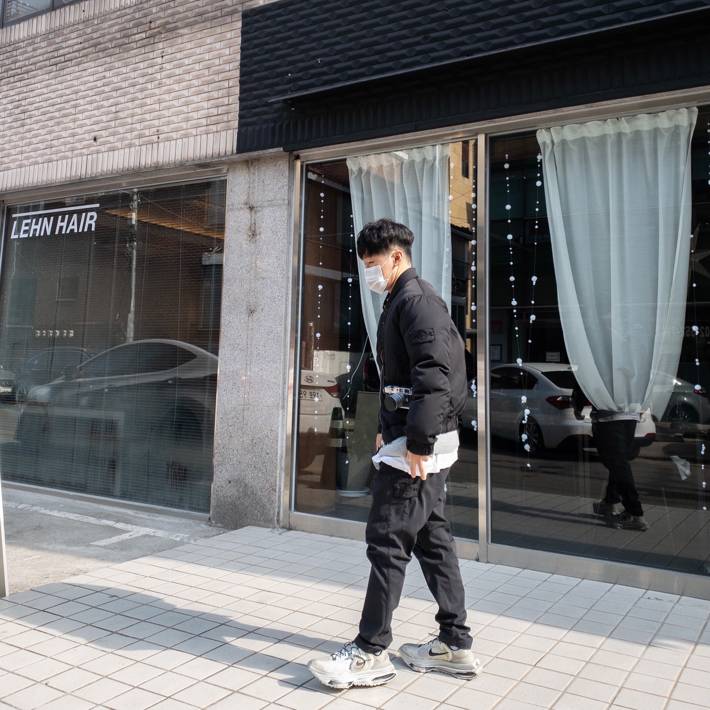 Nike x Matthew M Williams Zoom 004 Stone 착용 스타일