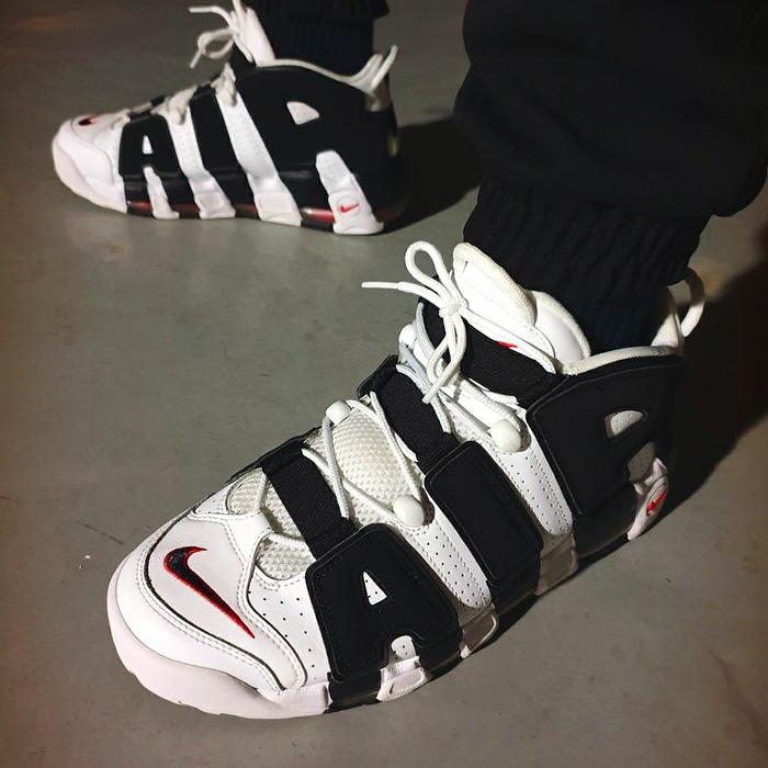 Nike Air More Uptempo Scottie Pippen 착용 스타일 - 5