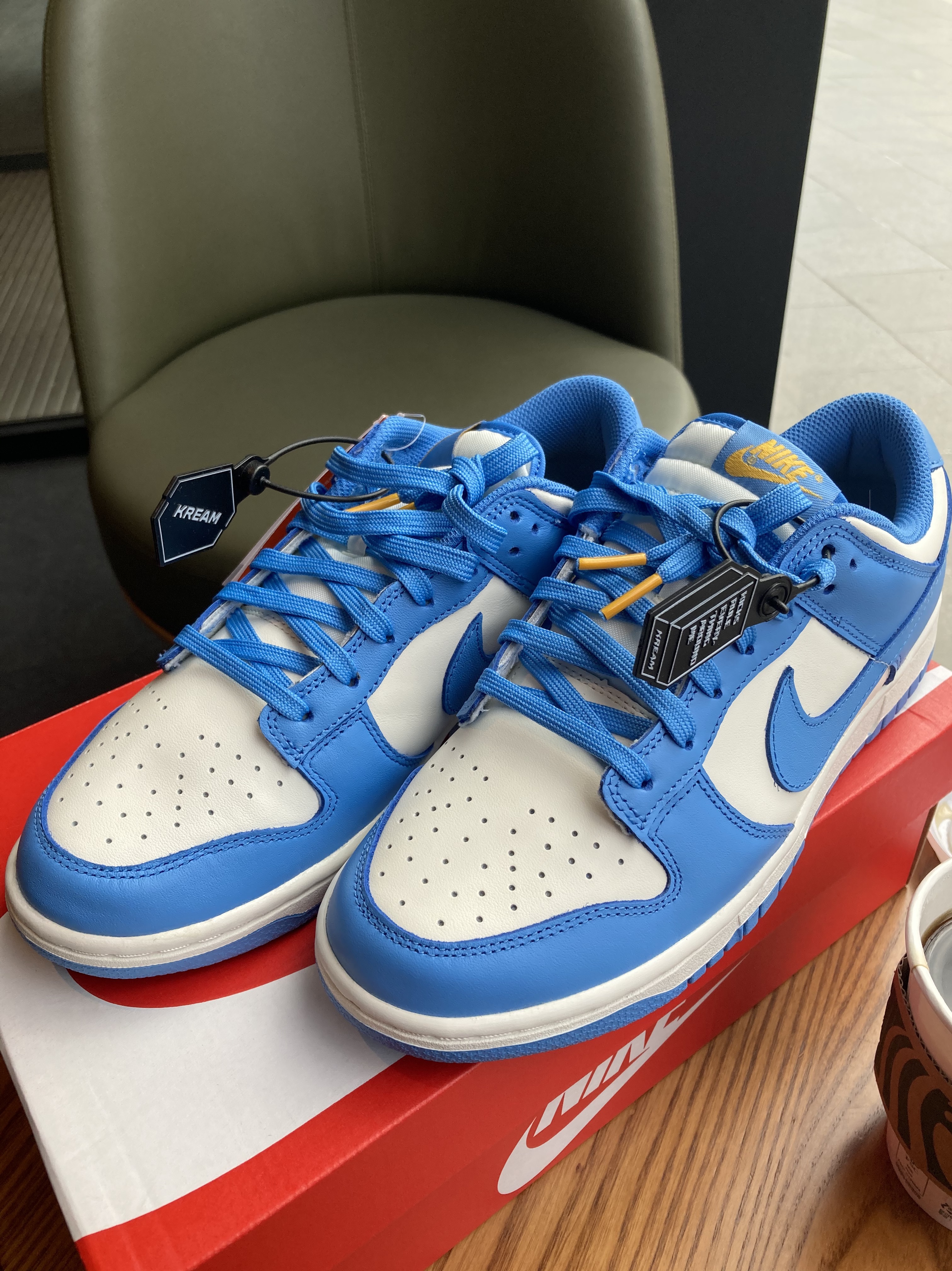 (W) Nike Dunk Low Coast 착용 스타일 - 1