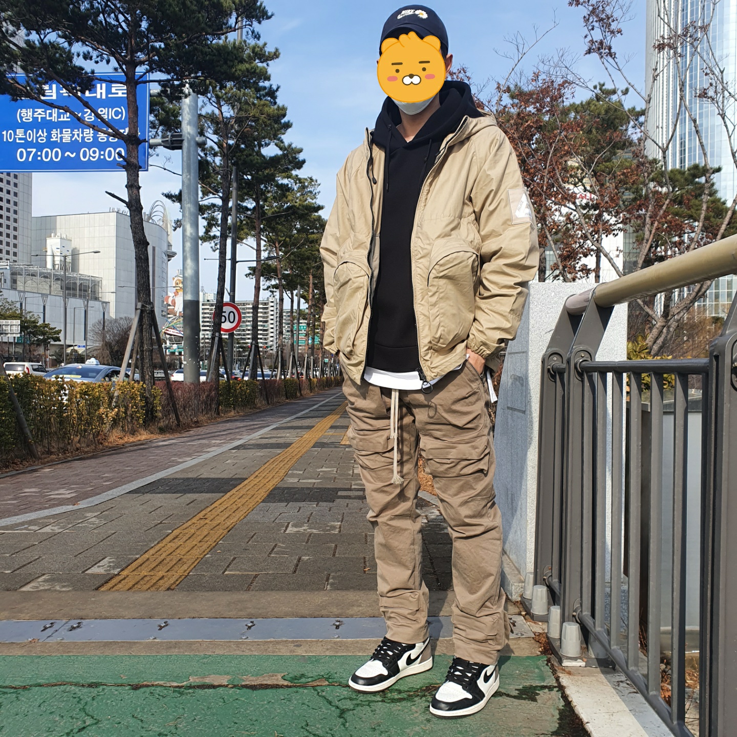Jordan 1 Retro High OG Black Mocha 착용 스타일