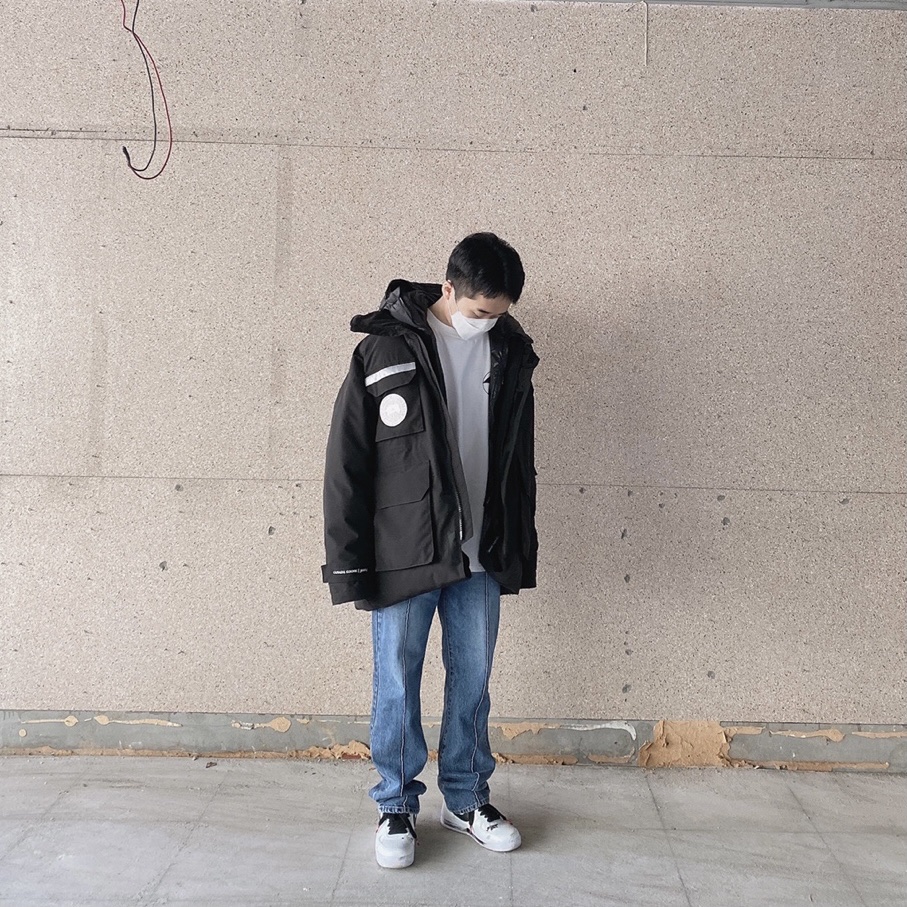 Nike x Peaceminusone Air Force 1 Low Para-Noise 2.0 착용 스타일 - 2