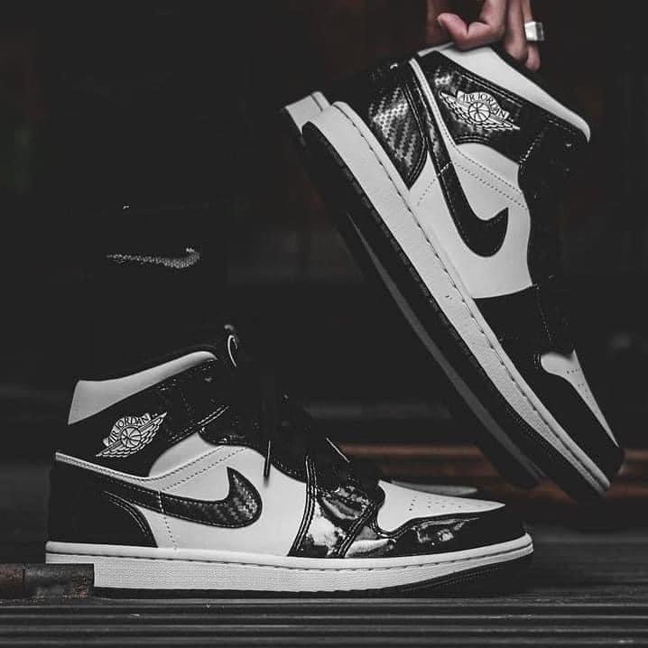 Jordan 1 Mid SE ASW Black 착용 스타일