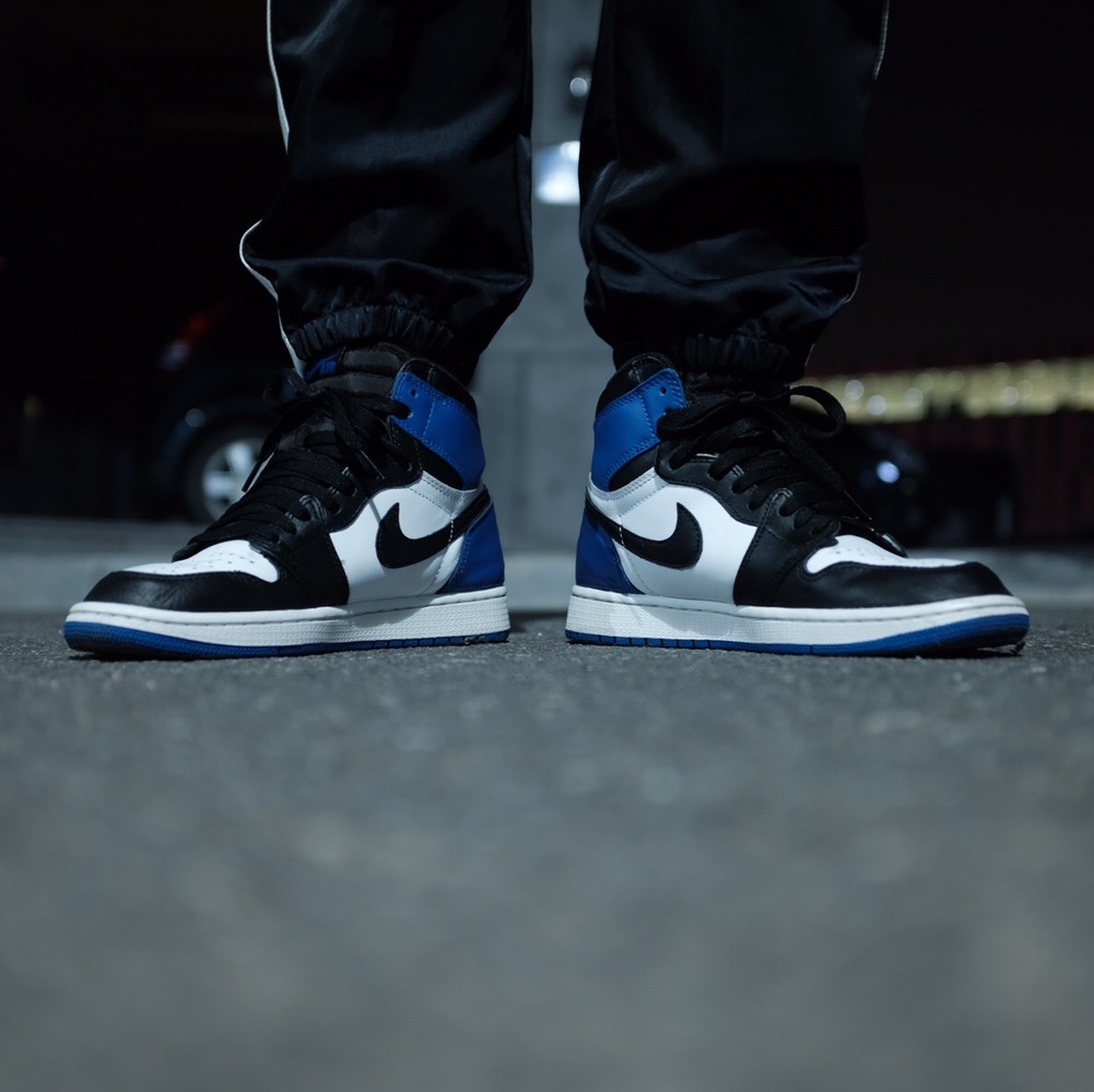 Jordan 1 x Fragment Retro High OG 착용 스타일