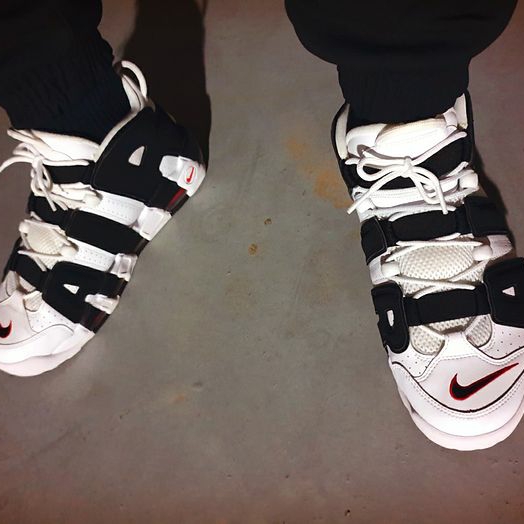 Nike Air More Uptempo Scottie Pippen 착용 스타일 - 4