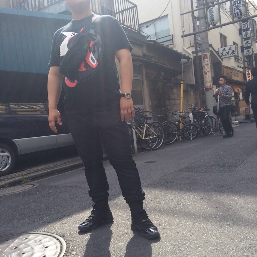 Jordan 11 Retro Gamma Blue 착용 스타일