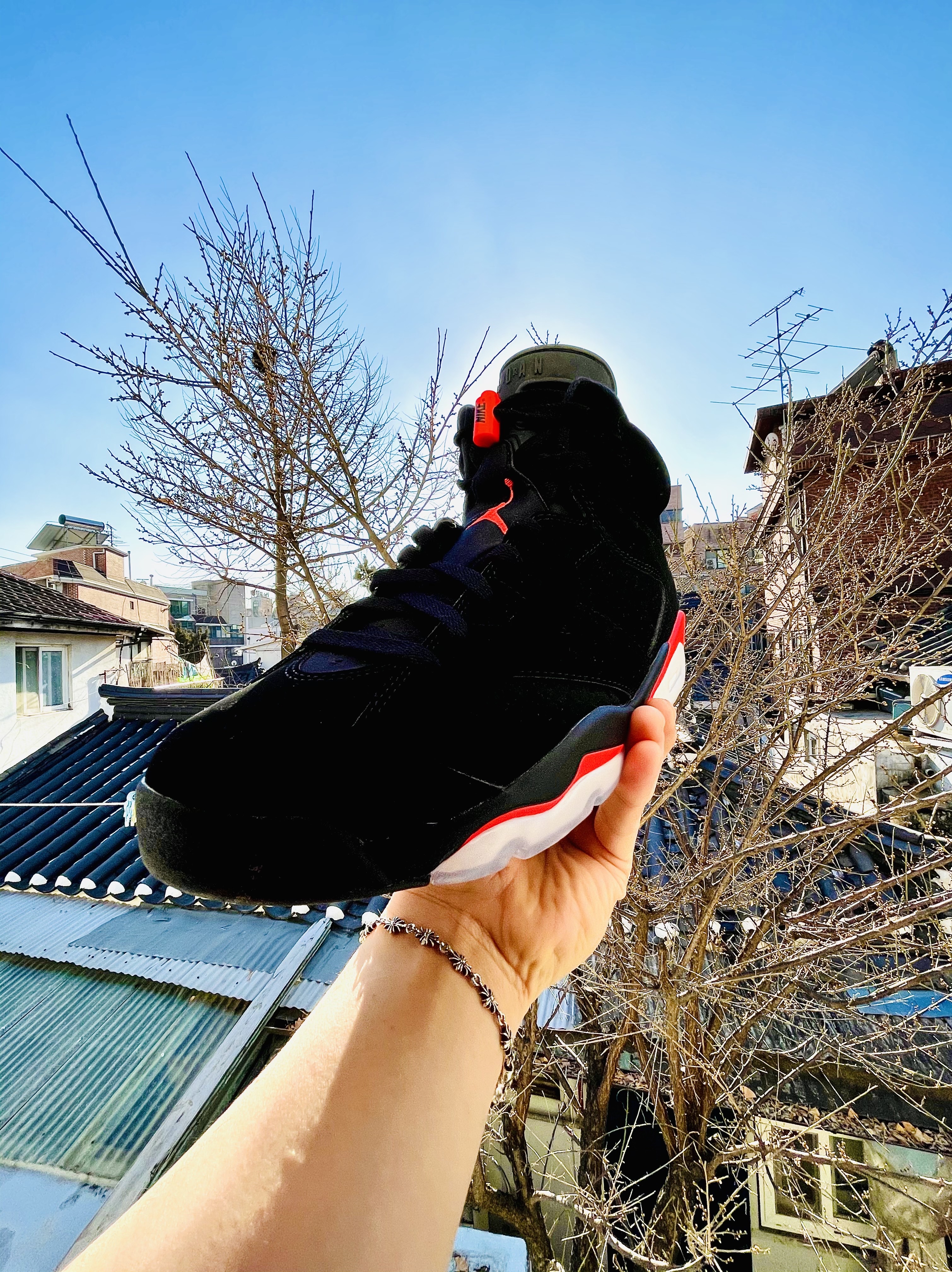 Jordan 6 Retro Infrared 2019 착용 스타일