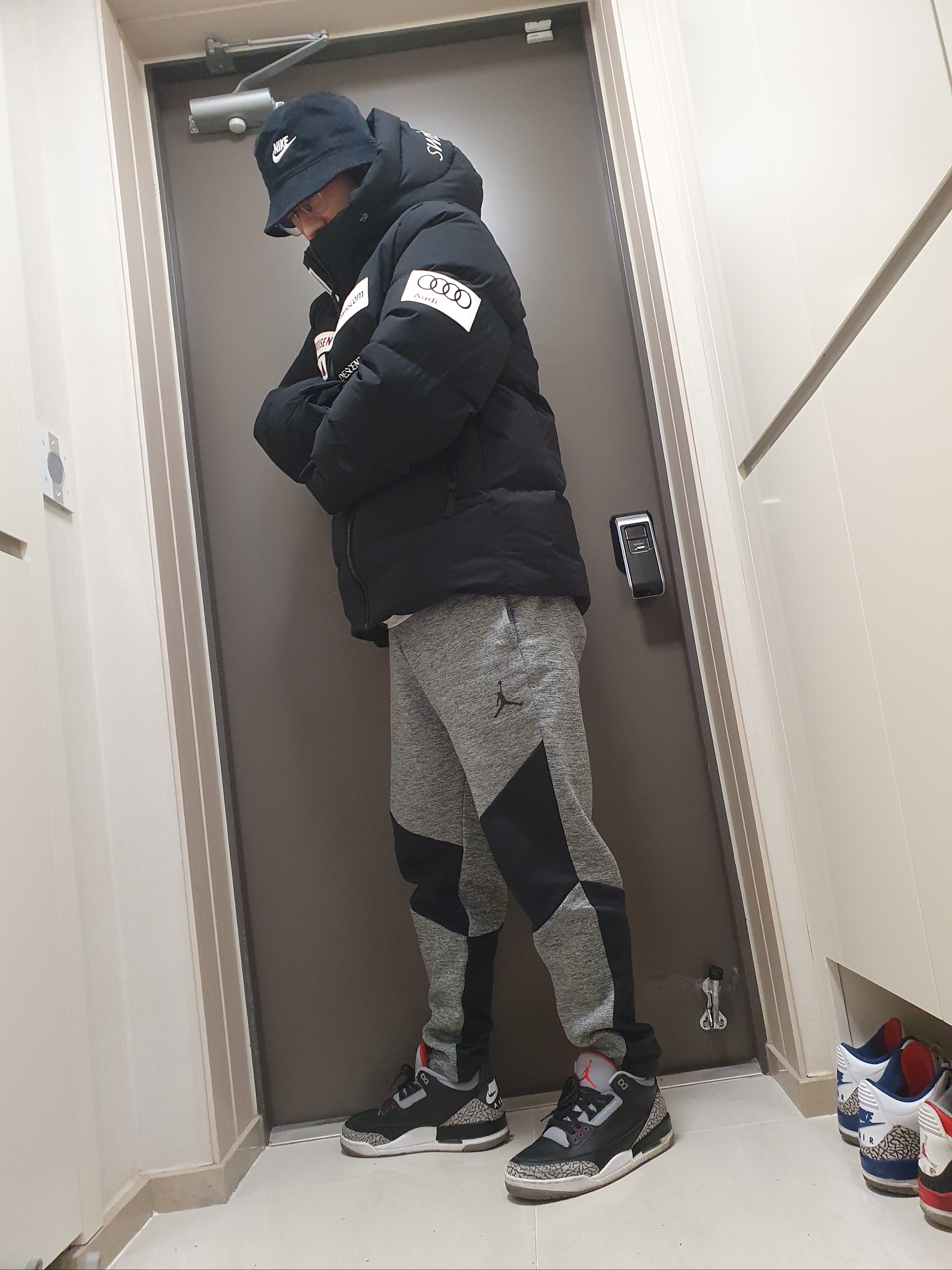 Jordan 3 Retro OG Black Cement 2018 착용 스타일