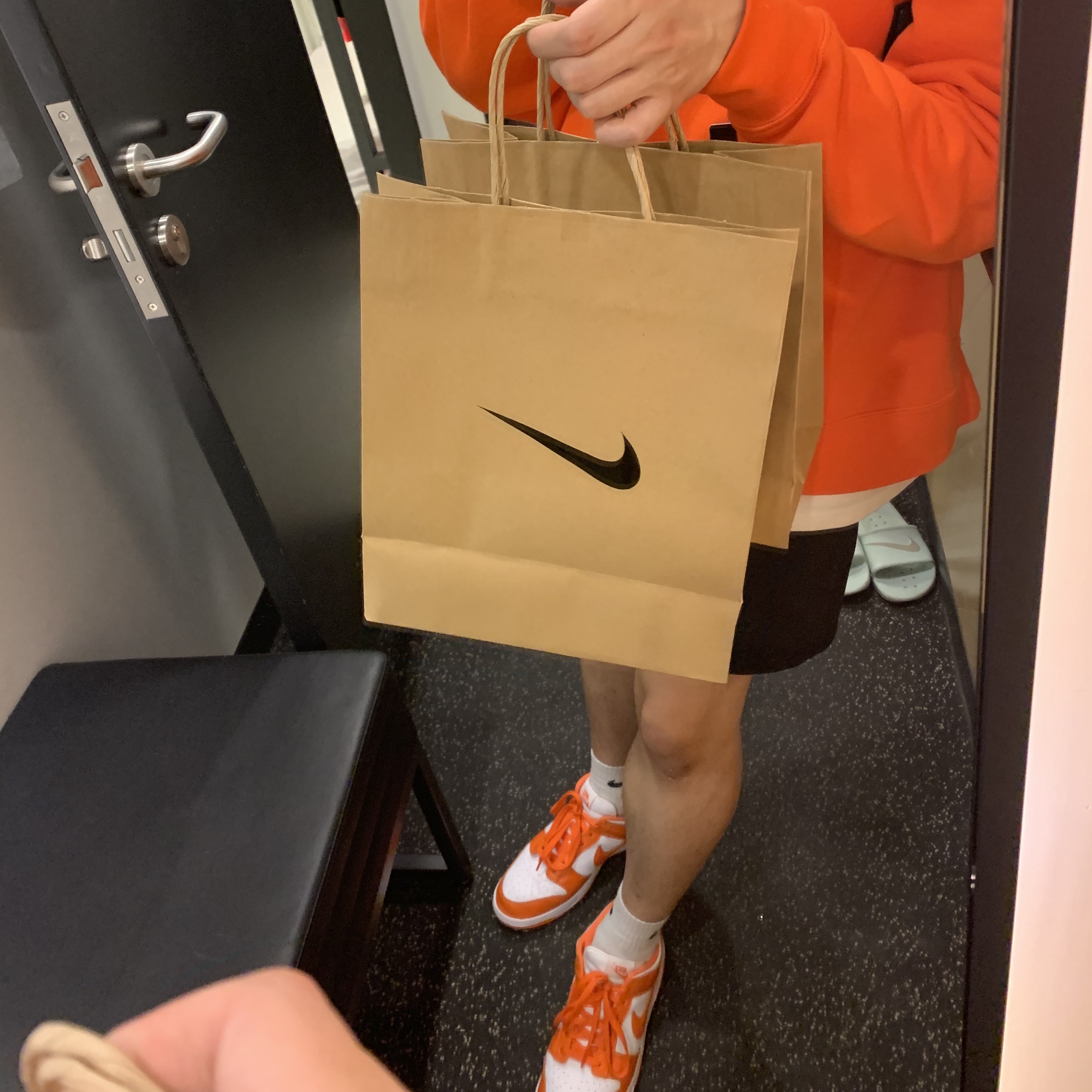 Nike Dunk Low SP Syracuse 2020 착용 스타일