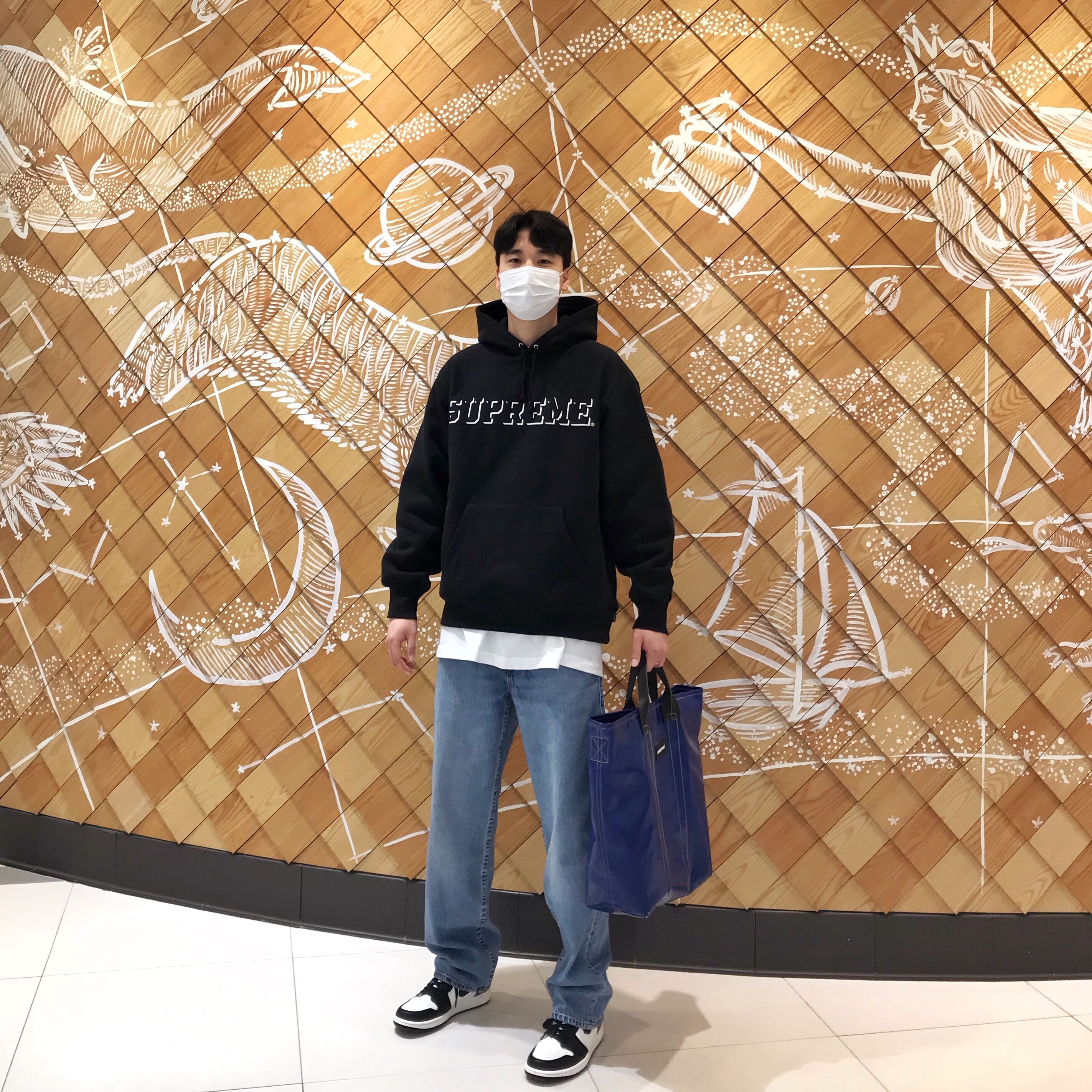 Jordan 1 Retro High OG Black Mocha 착용 스타일