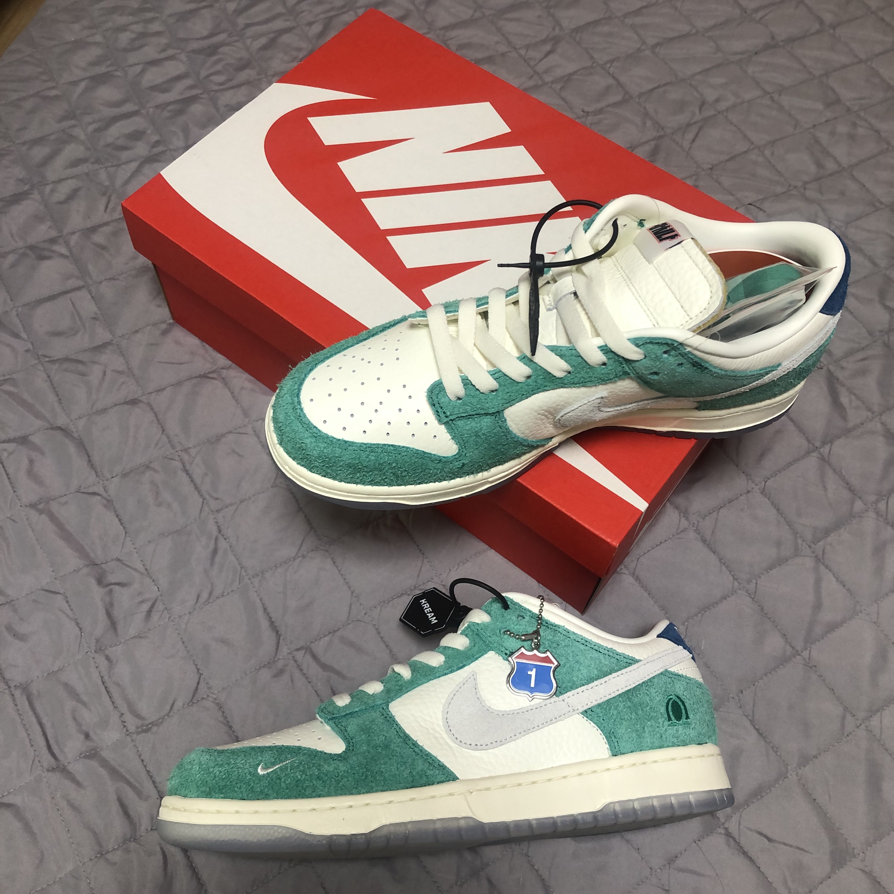 Nike x Kasina Dunk Low Road Sign - Kasina Exclusive 착용 스타일