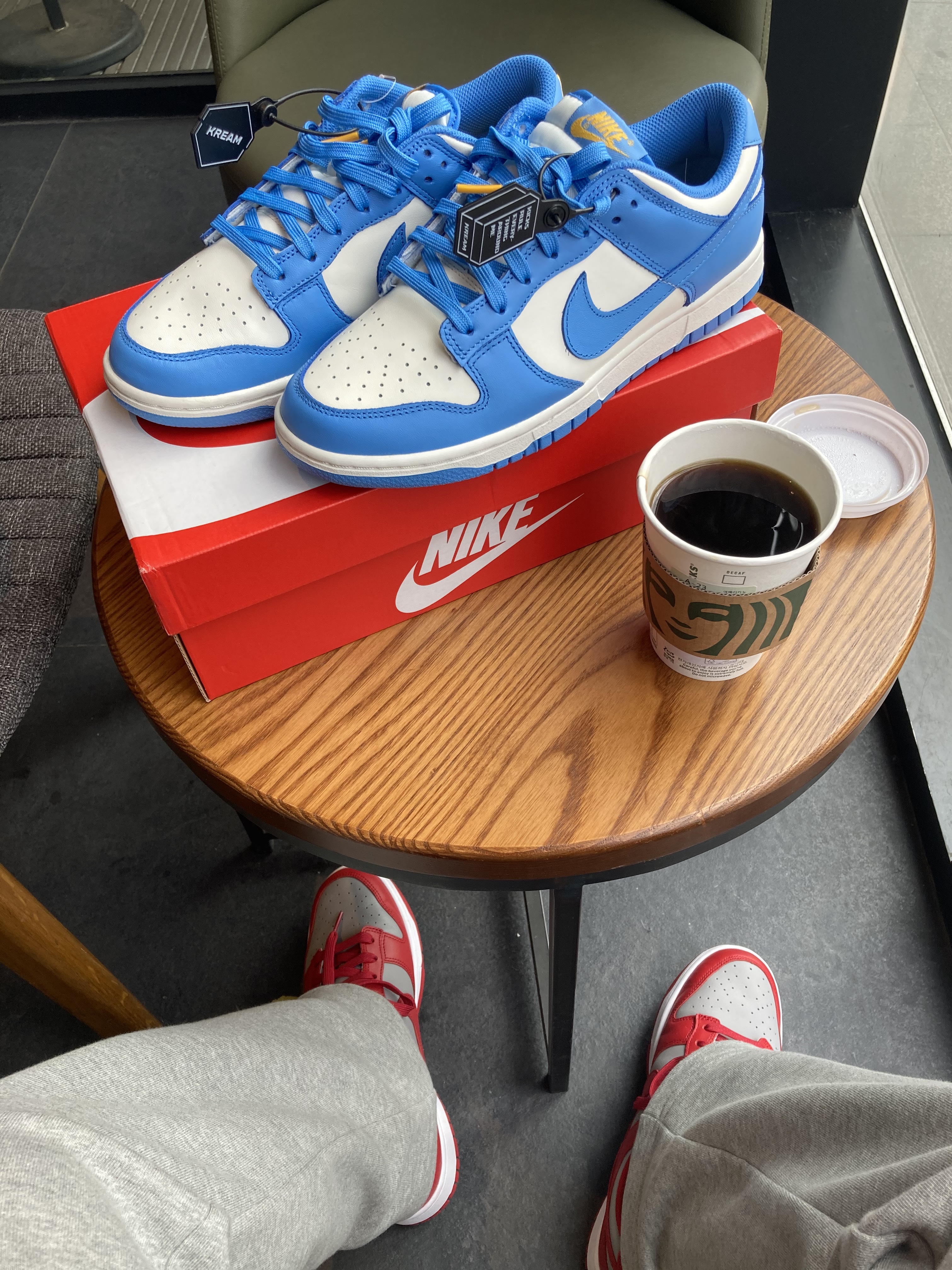 (W) Nike Dunk Low Coast 착용 스타일 - 2