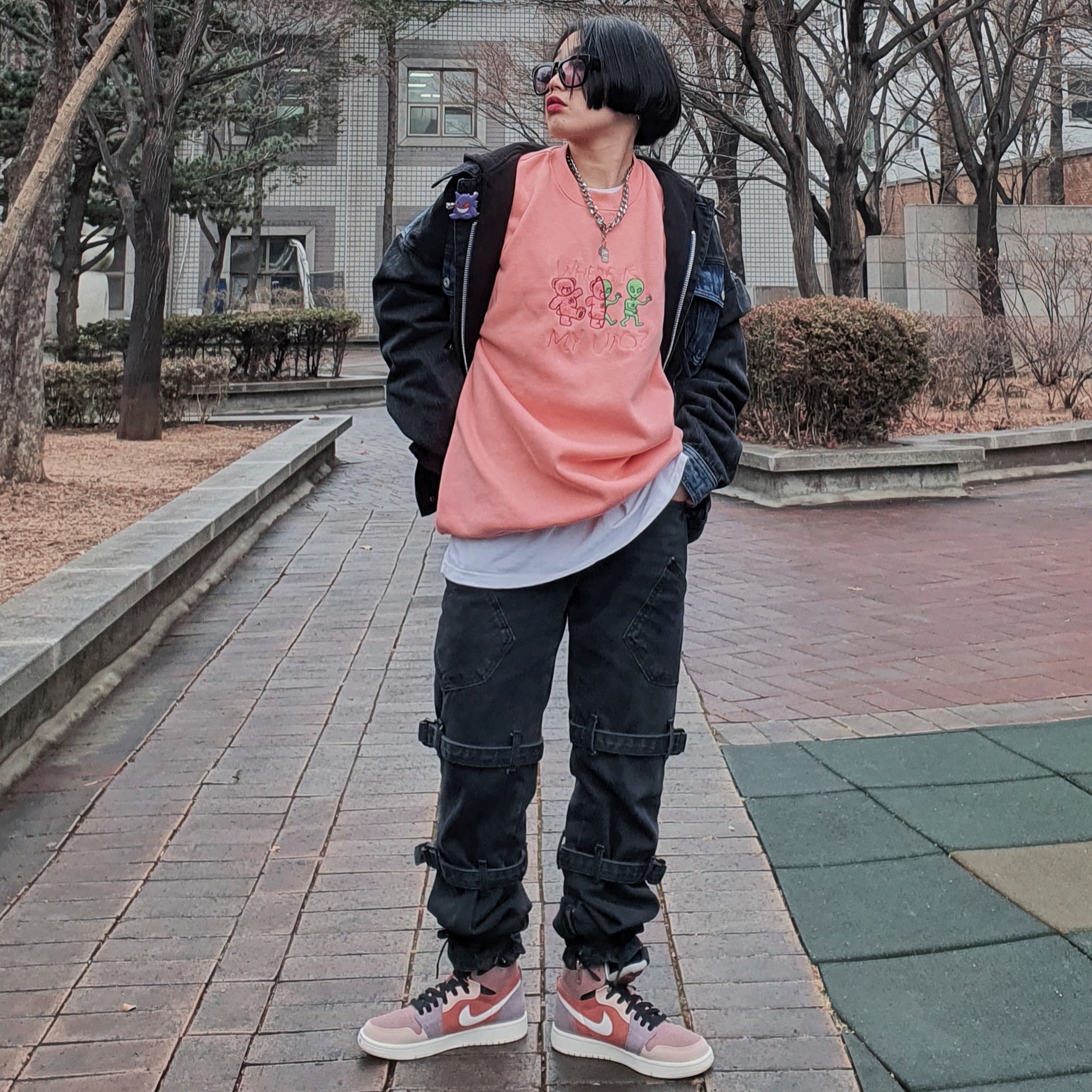 (W) Jordan 1 Zoom Air CMFT Rust 착용 스타일 - 3