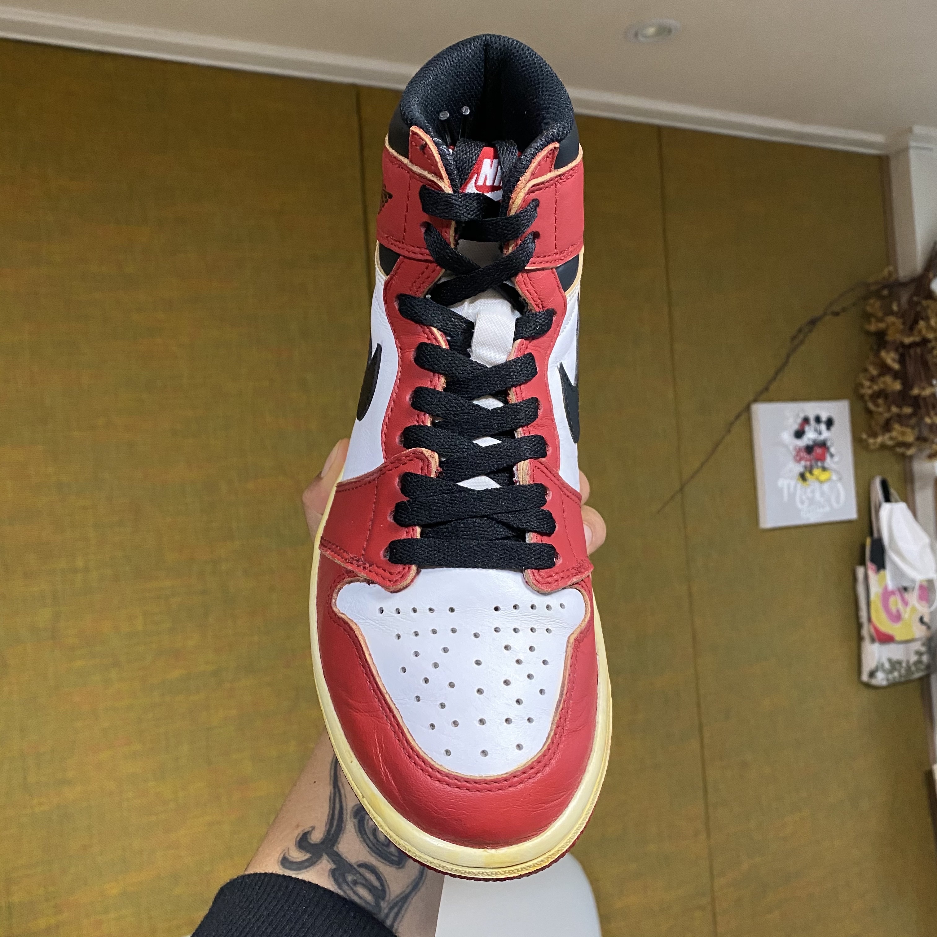 Jordan 1 Retro High OG Chicago 2015 착용 스타일 - 3