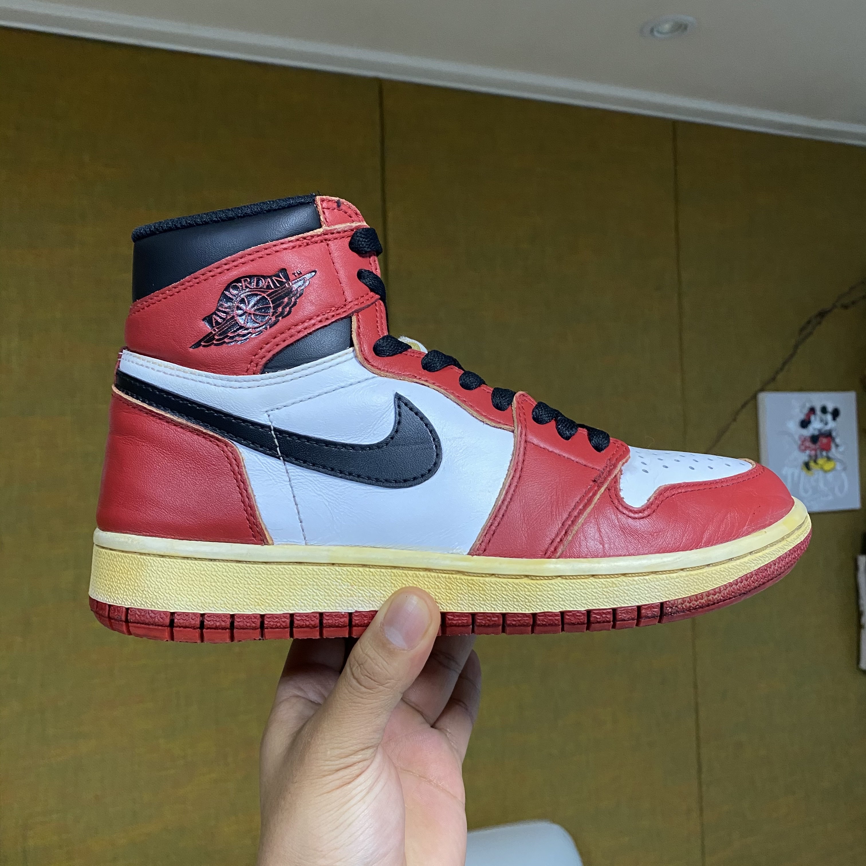Jordan 1 Retro High OG Chicago 2015 착용 스타일 - 1