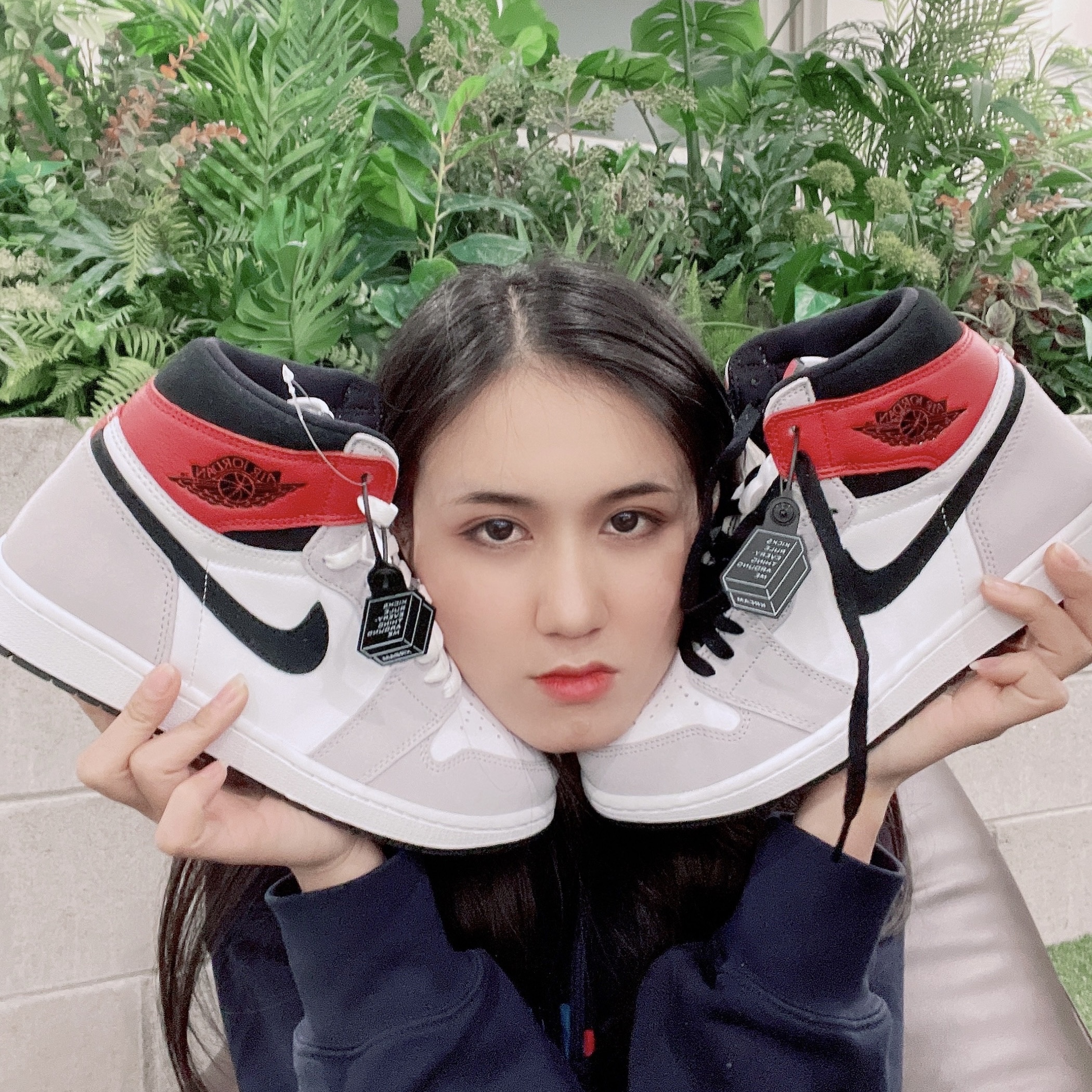 Jordan 1 Retro High OG Light Smoke Grey 착용 스타일