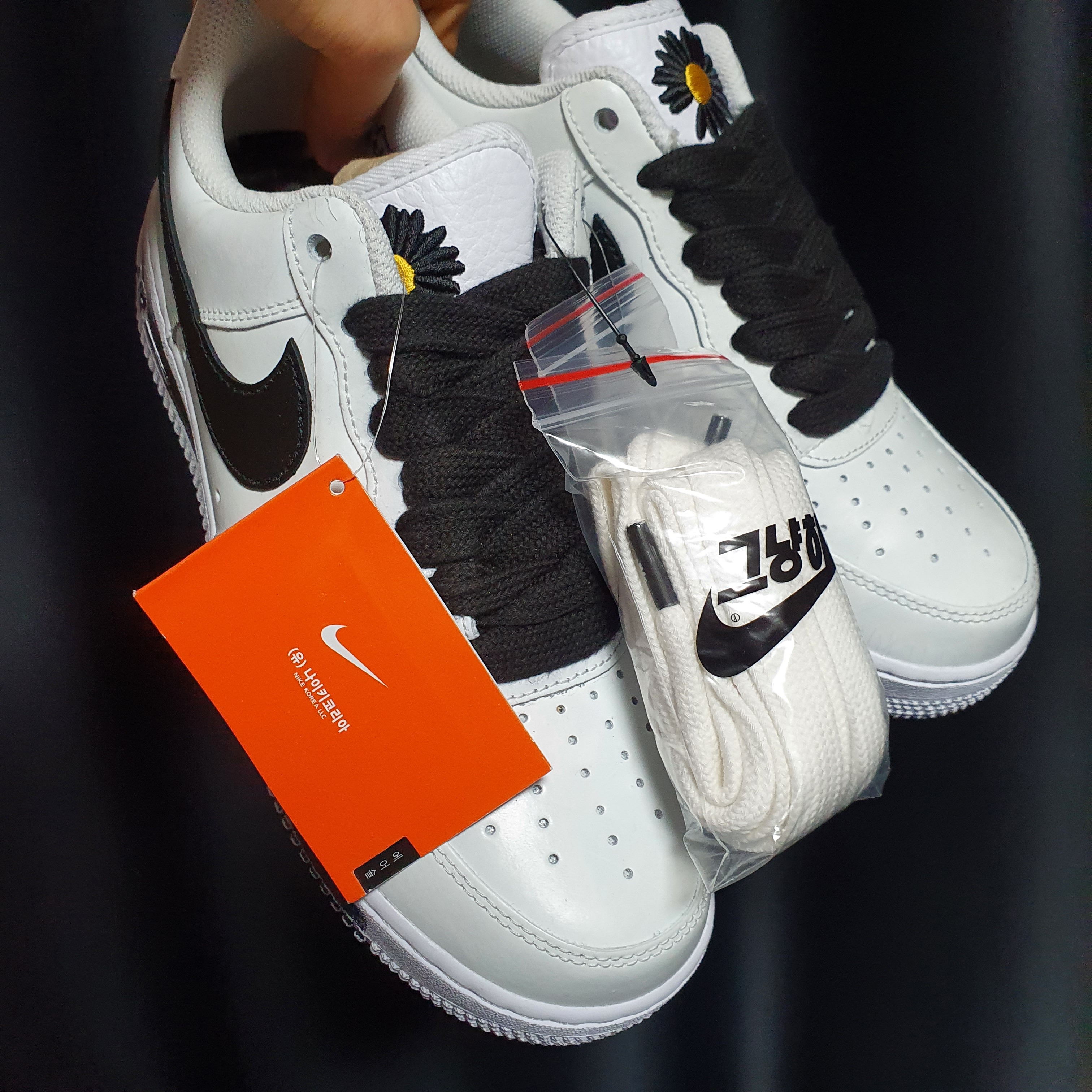 Nike x Peaceminusone Air Force 1 Low Para-Noise 2.0 착용 스타일 - 1