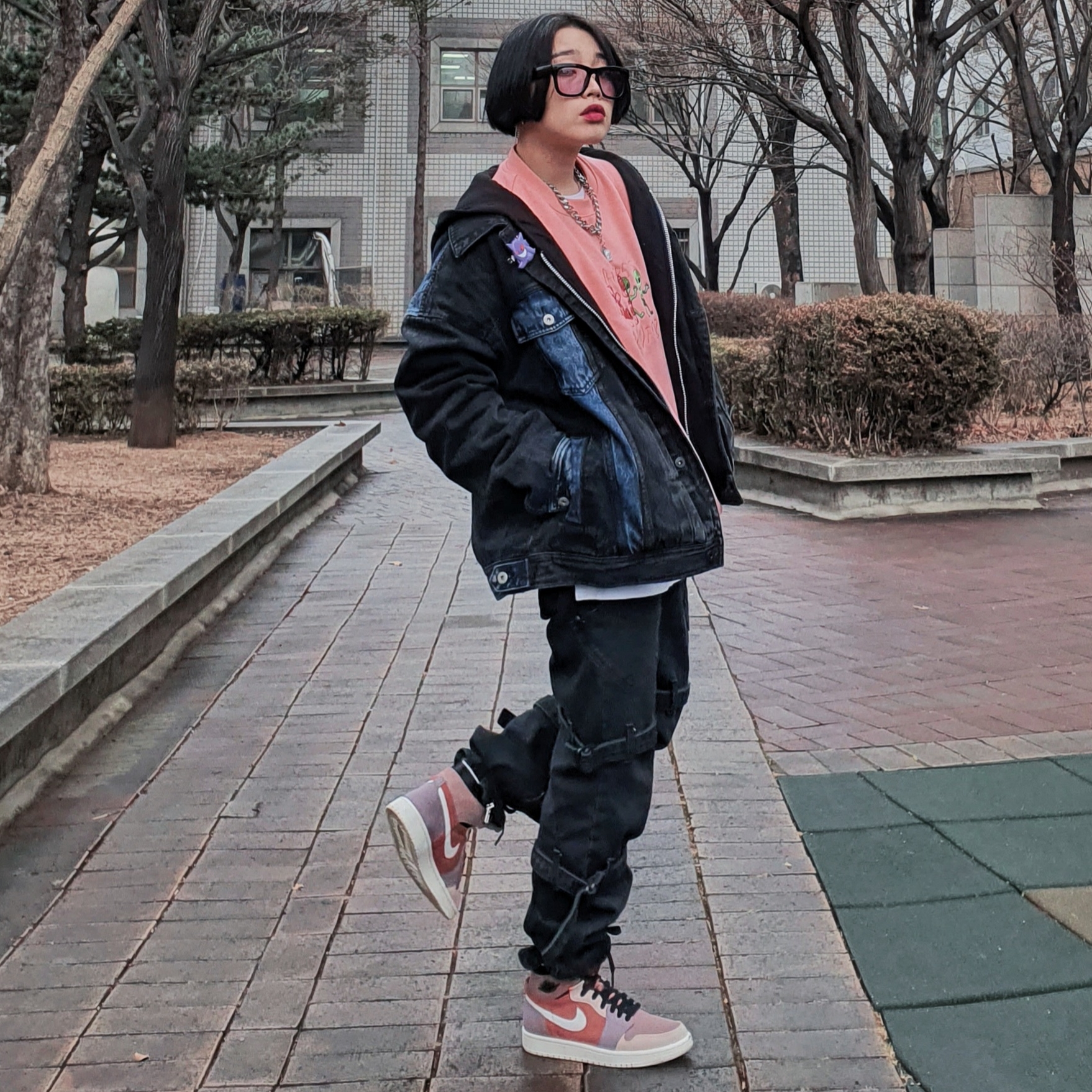 (W) Jordan 1 Zoom Air CMFT Rust 착용 스타일 - 2