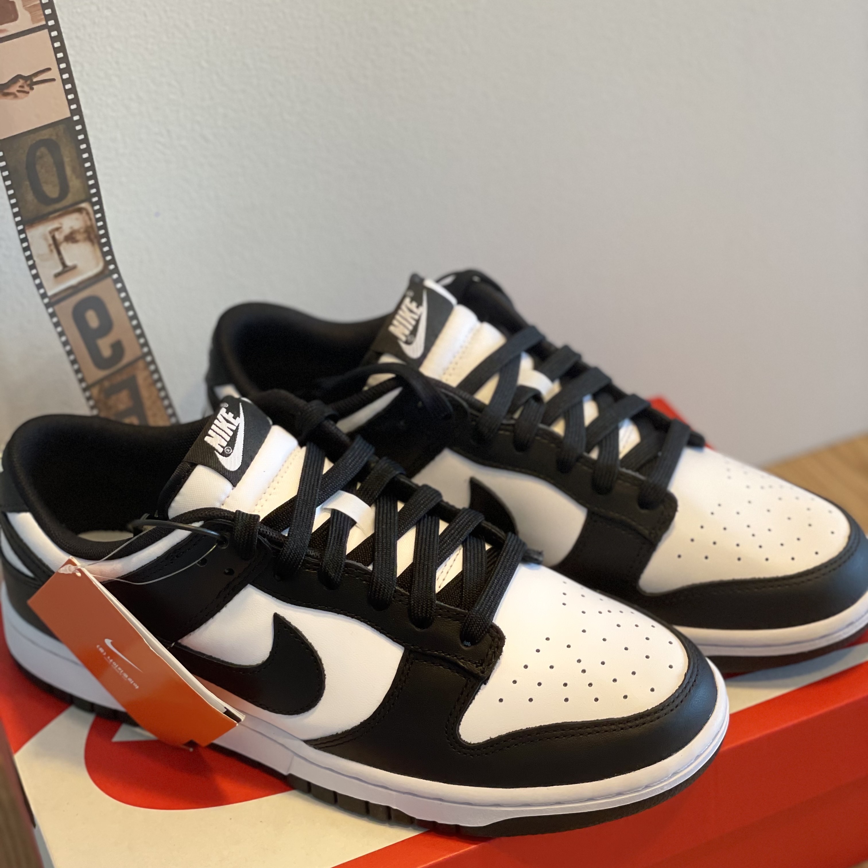 Nike Dunk Low Retro Black 착용 스타일 - 2
