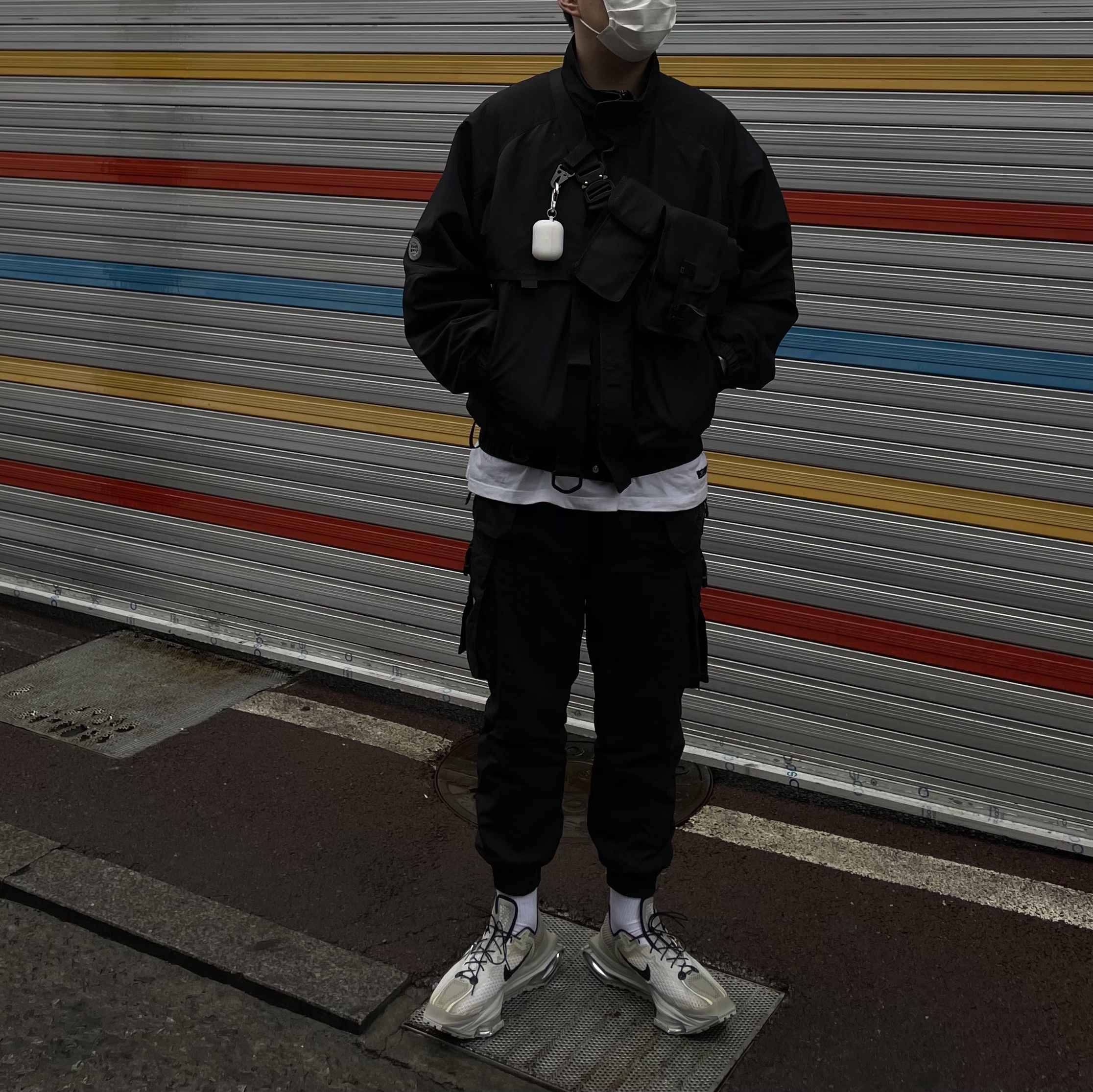 Nike x Matthew M Williams Zoom 004 Stone 착용 스타일