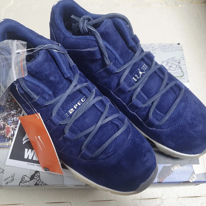 Jordan 11 Retro Low Derek Jeter RE2PECT 착용 스타일