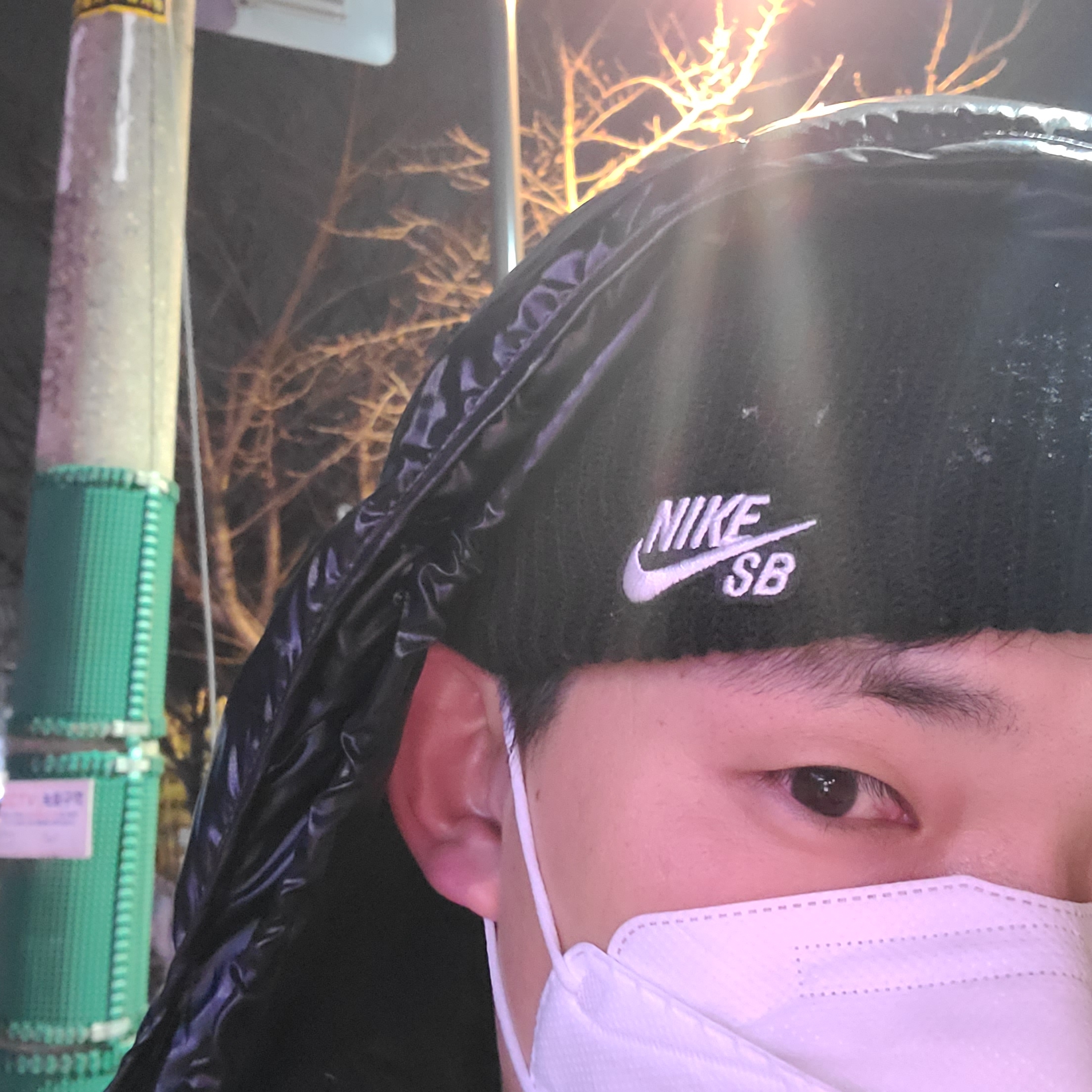 Nike Dunk Low Retro Black 착용 스타일 - 2