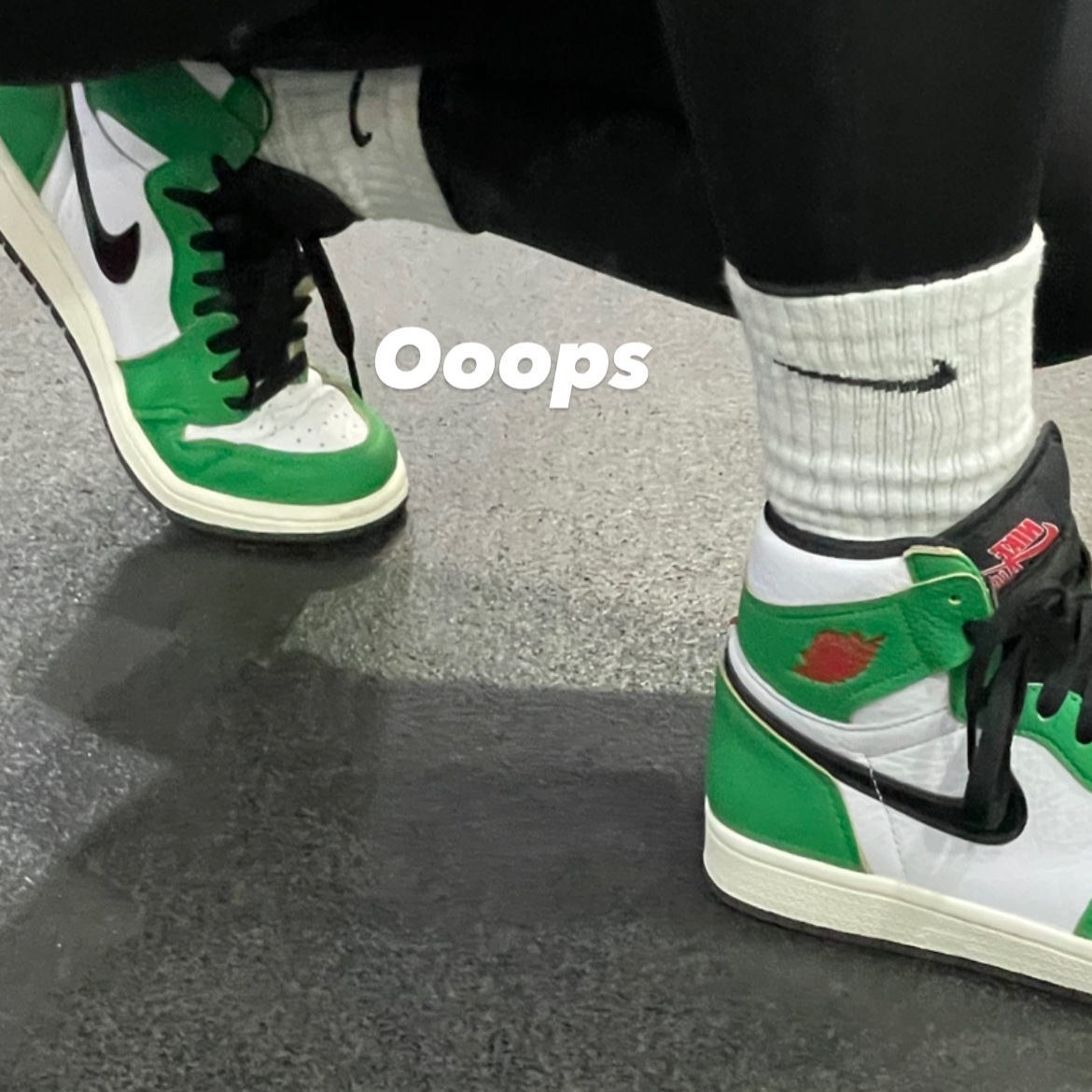 (W) Jordan 1 Retro High OG Lucky Green 착용 스타일