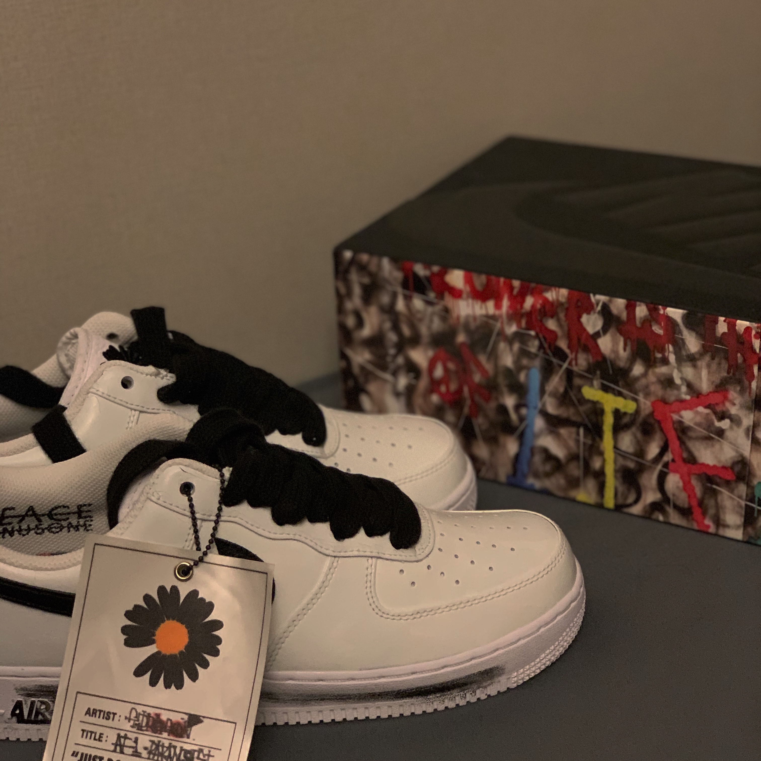 Nike x Peaceminusone Air Force 1 Low Para-Noise 2.0 착용 스타일