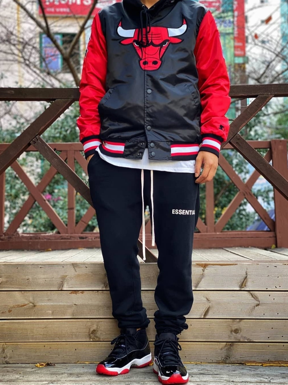 Jordan 11 Retro Bred 2019 착용 스타일 - 1