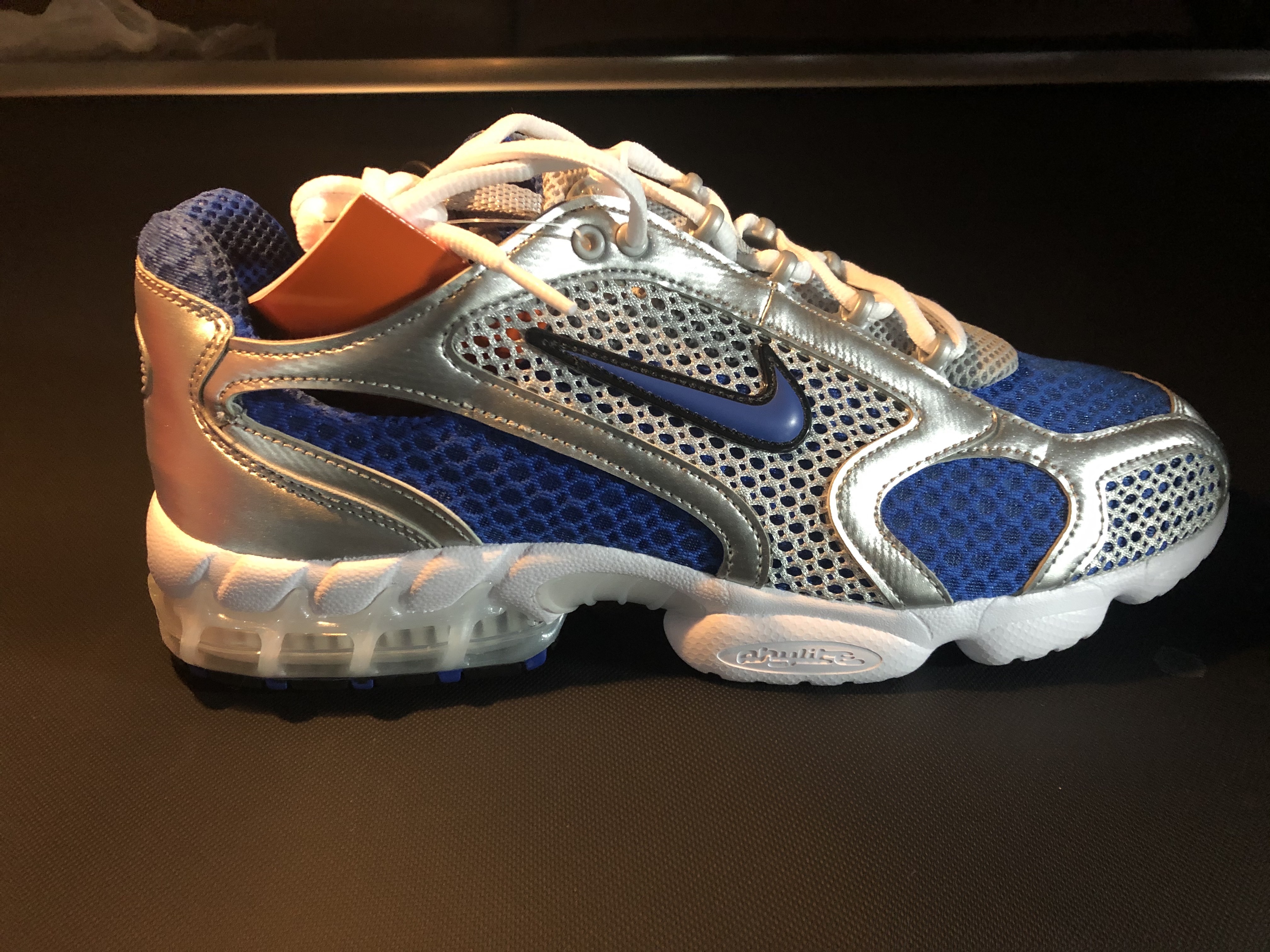 Nike Air Zoom Spiridon Cage 2 Varsity Royal 착용 스타일 - 1