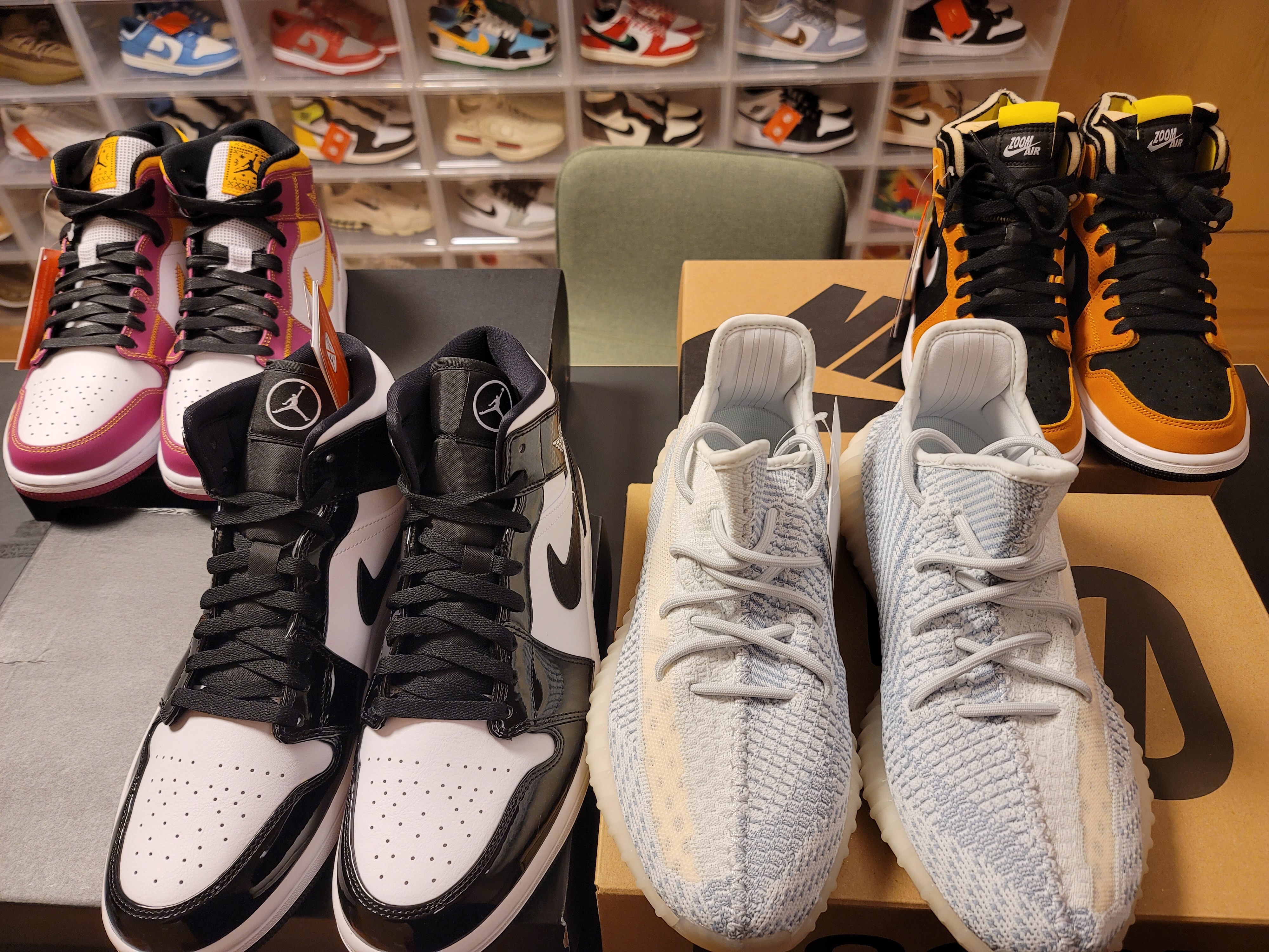 Jordan 1 Mid SE ASW Black, Jordan 1 Mid DOD Familia 착용 스타일
