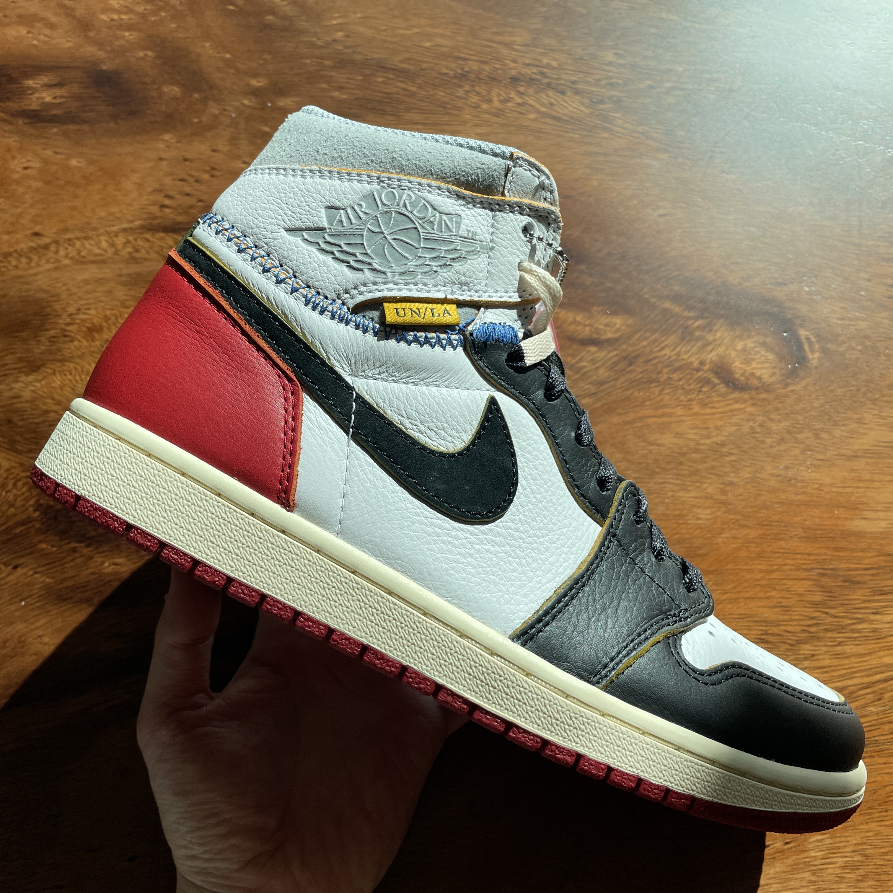 Jordan 1 x Union Retro High Black Toe 착용 스타일