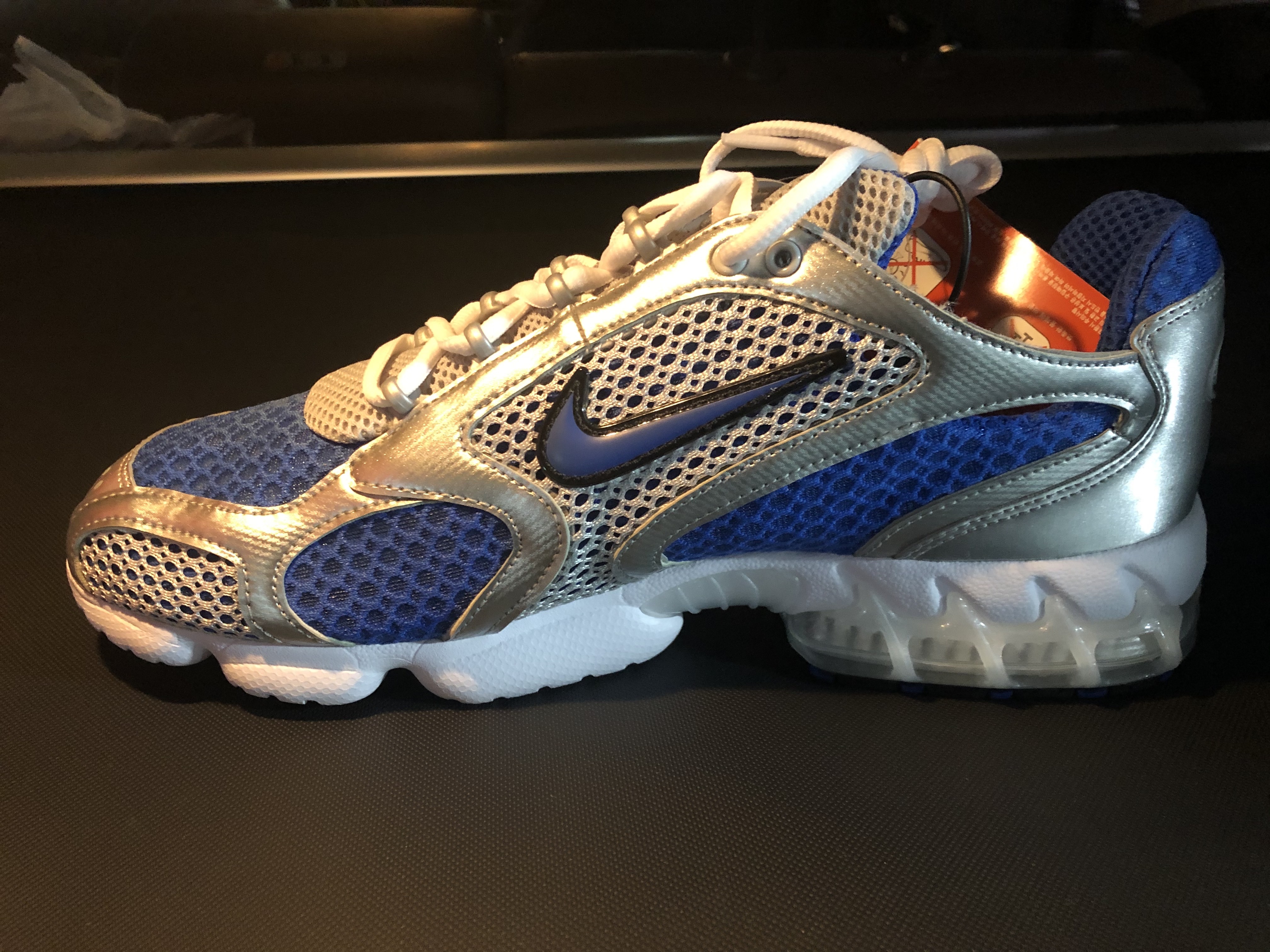 Nike Air Zoom Spiridon Cage 2 Varsity Royal 착용 스타일 - 2