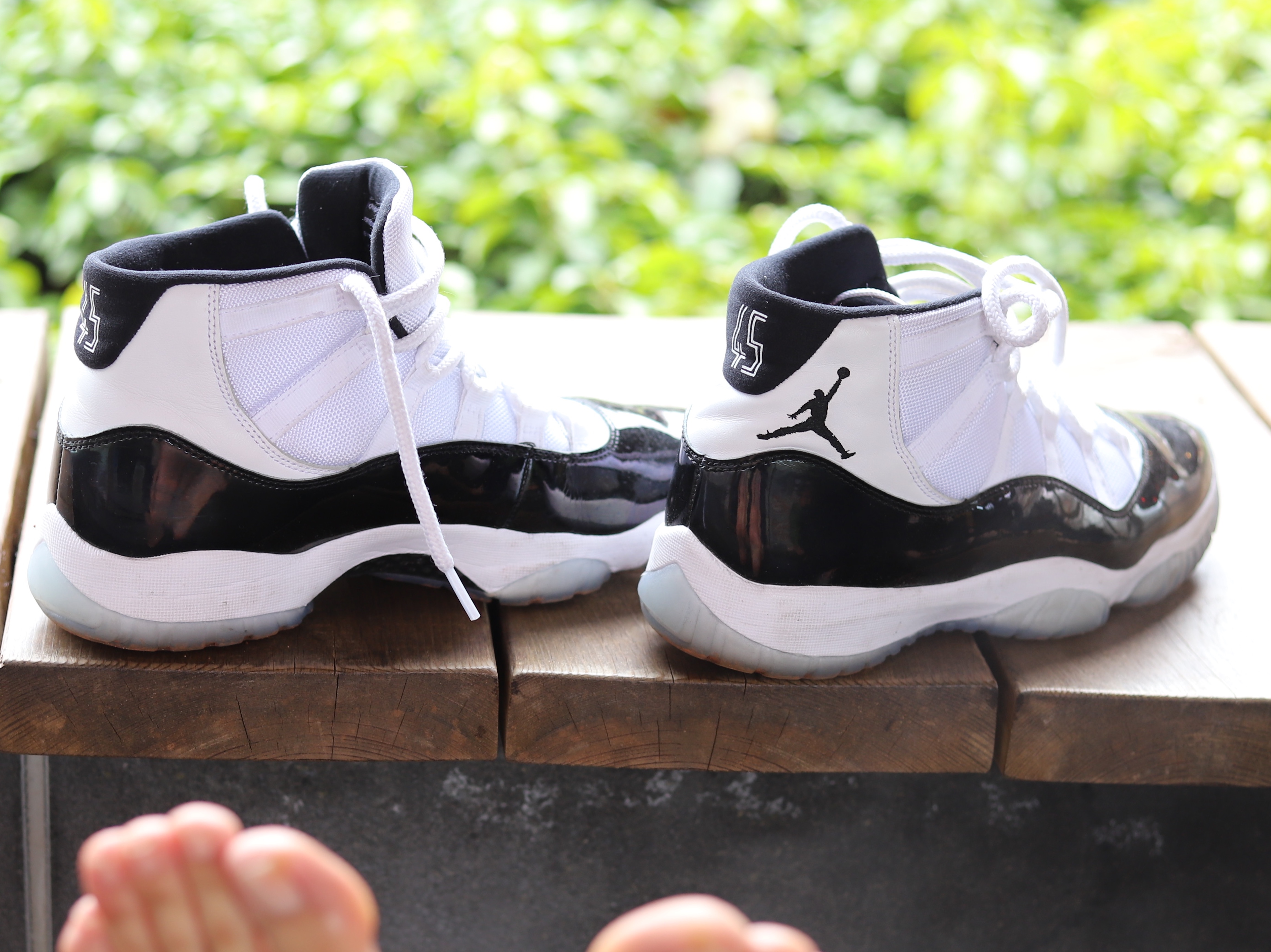 Jordan 11 Retro Concord 2018 착용 스타일