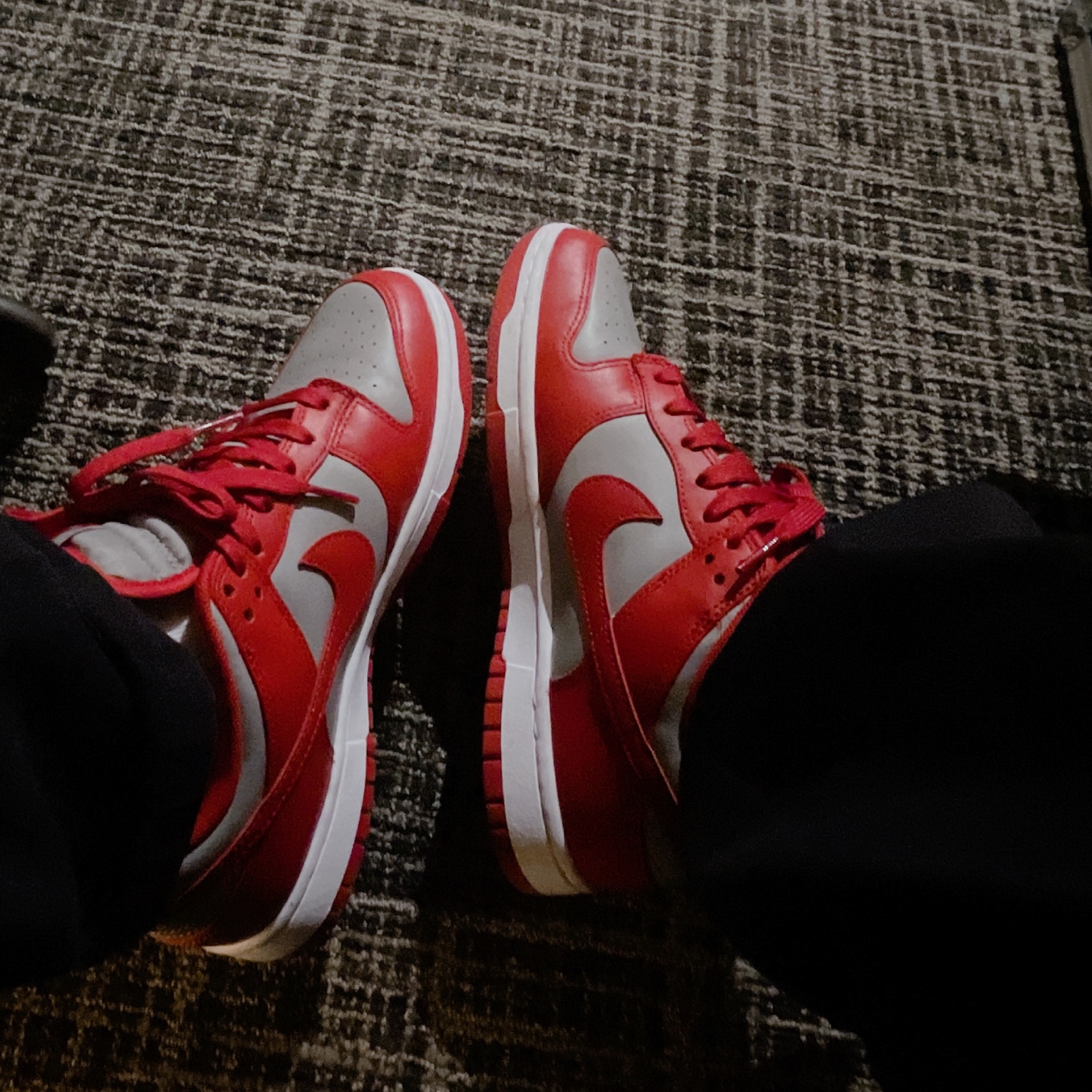 Nike Dunk Low Retro Medium Grey 착용 스타일