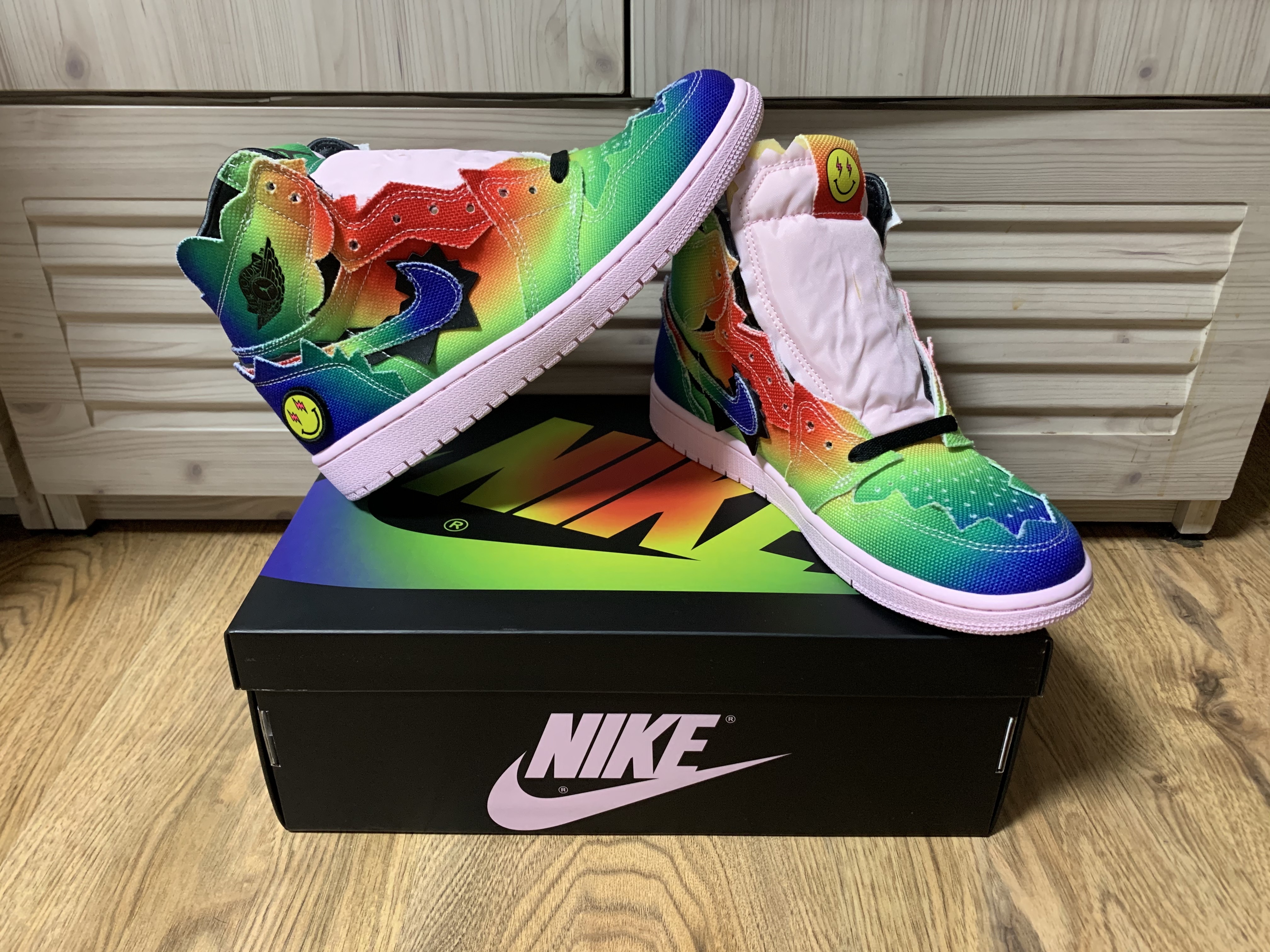 Jordan 1 x J Balvin Retro High OG 착용 스타일