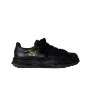 Maison Mihara Yasuhiro OG Sole Leather Low-top Sneakers Black Black