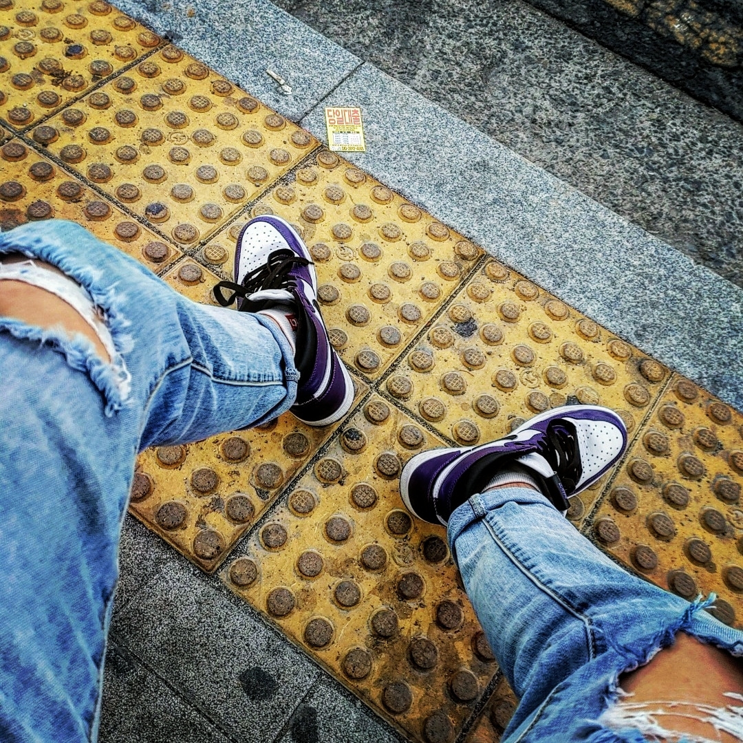 Jordan 1 Retro High OG Court Purple 2020 착용 스타일