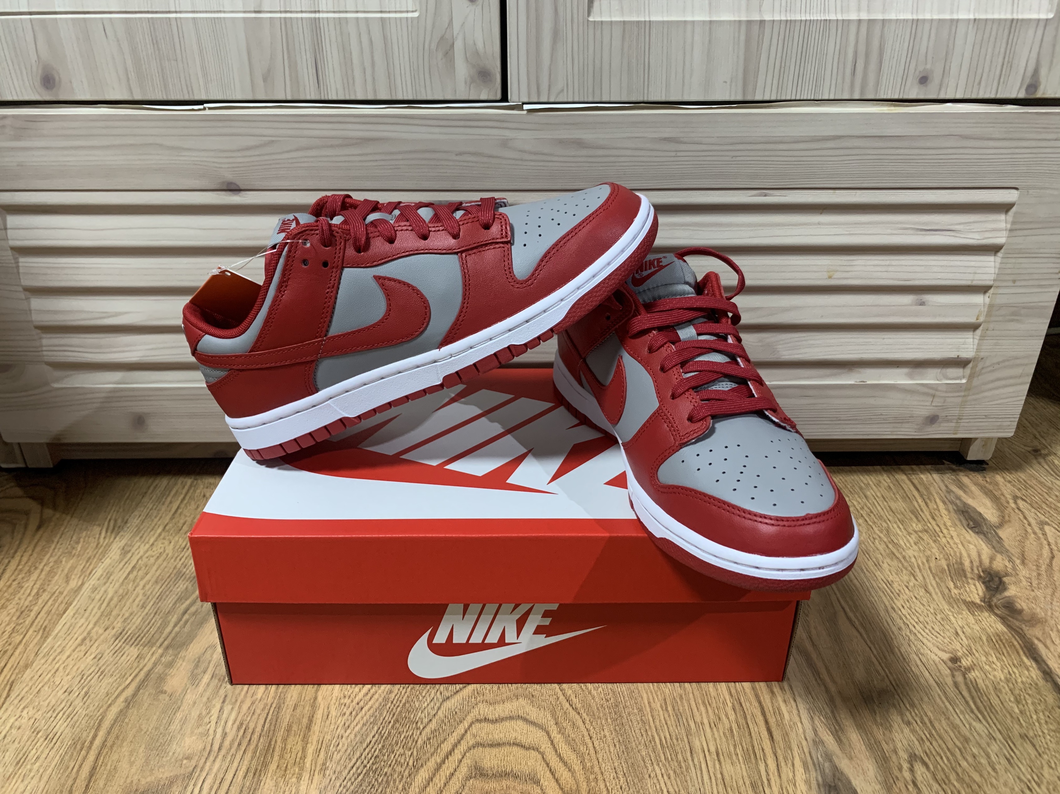 Nike Dunk Low Retro Medium Grey 착용 스타일