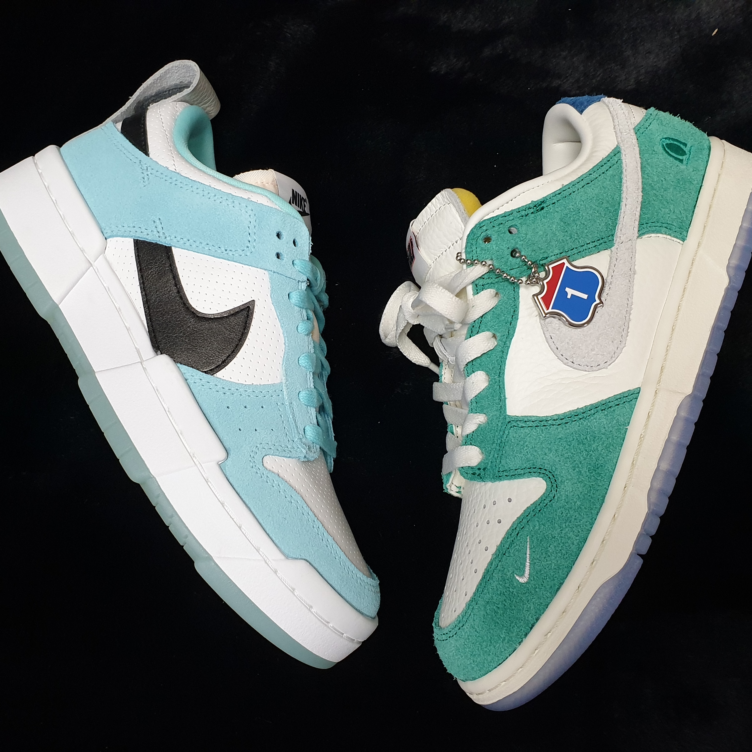 (W) Nike Dunk Low Disrupt Copa 착용 스타일 - 4