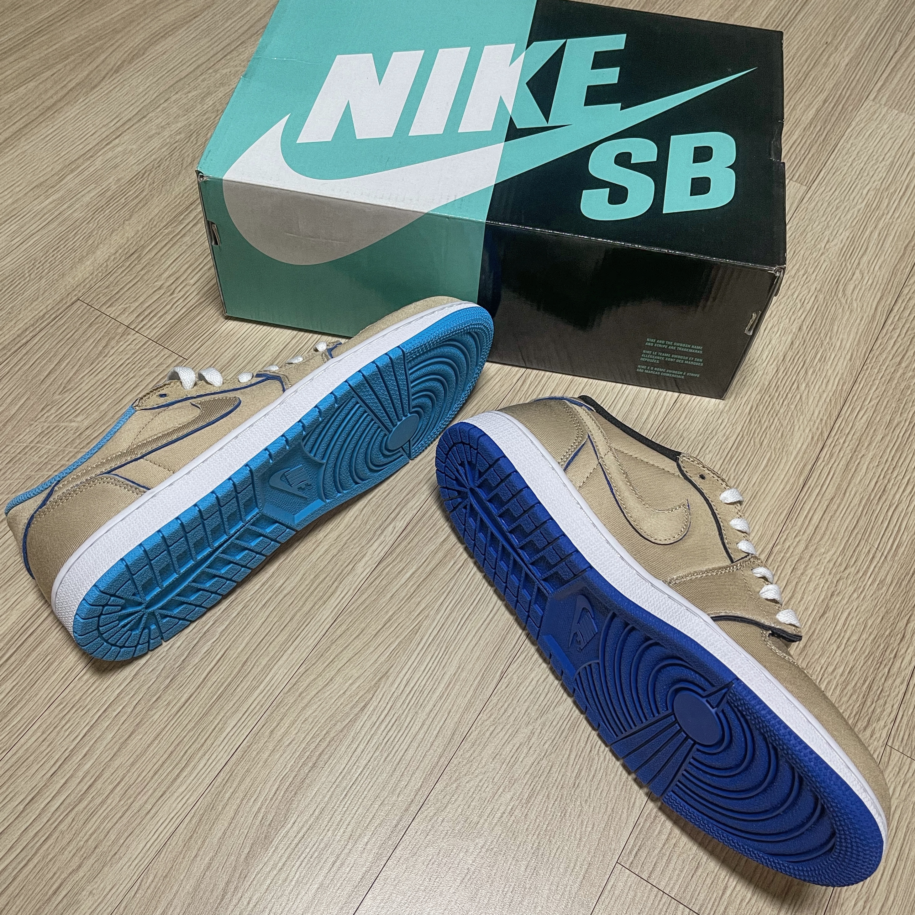 Jordan 1 x Lance Mountain Low SB QS Desert Ore 착용 스타일 - 1