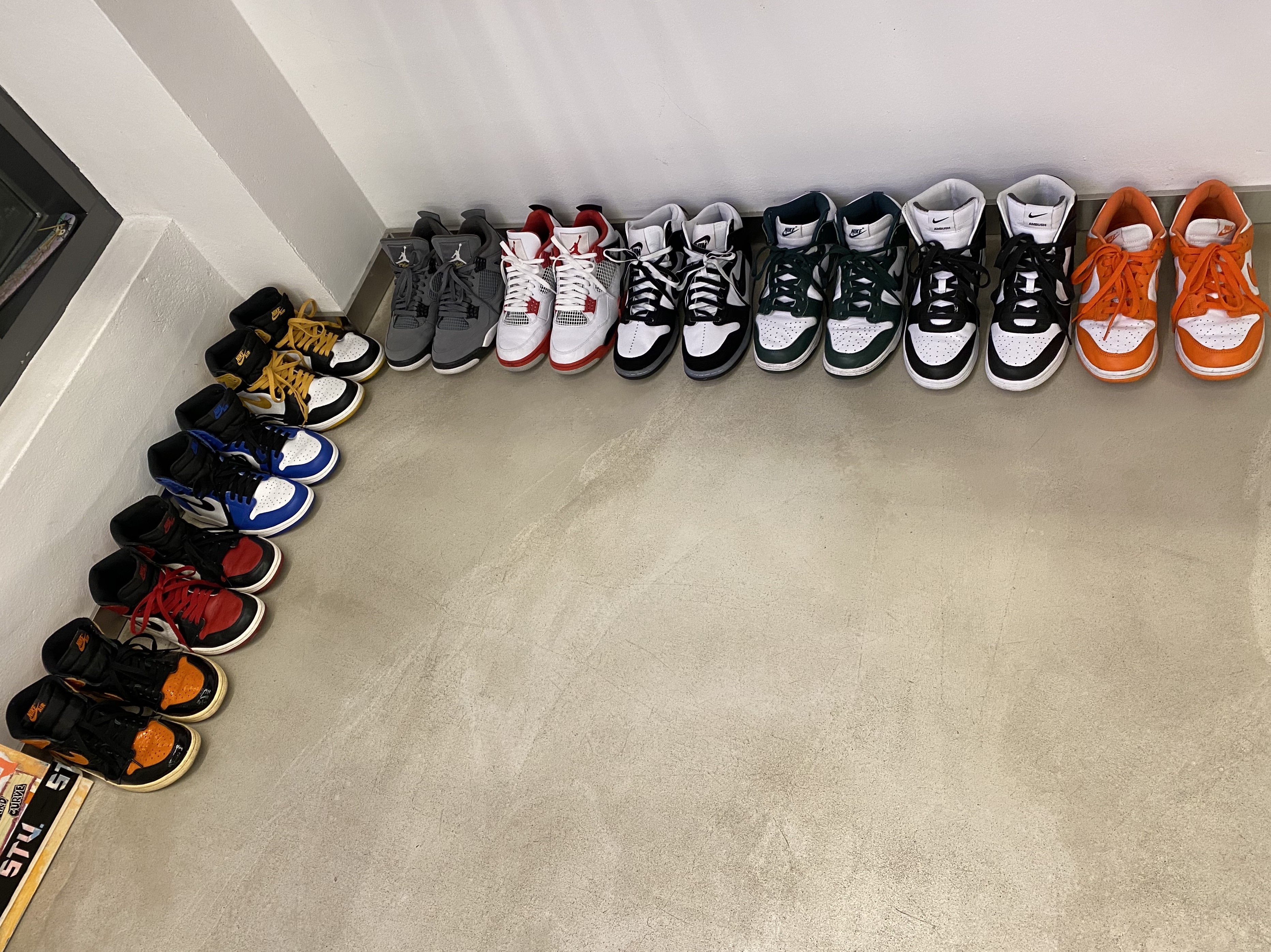 Jordan 1 Retro High Shattered Backboard 3.0, Jordan 1 Retro High OG Bred Toe 착용 스타일