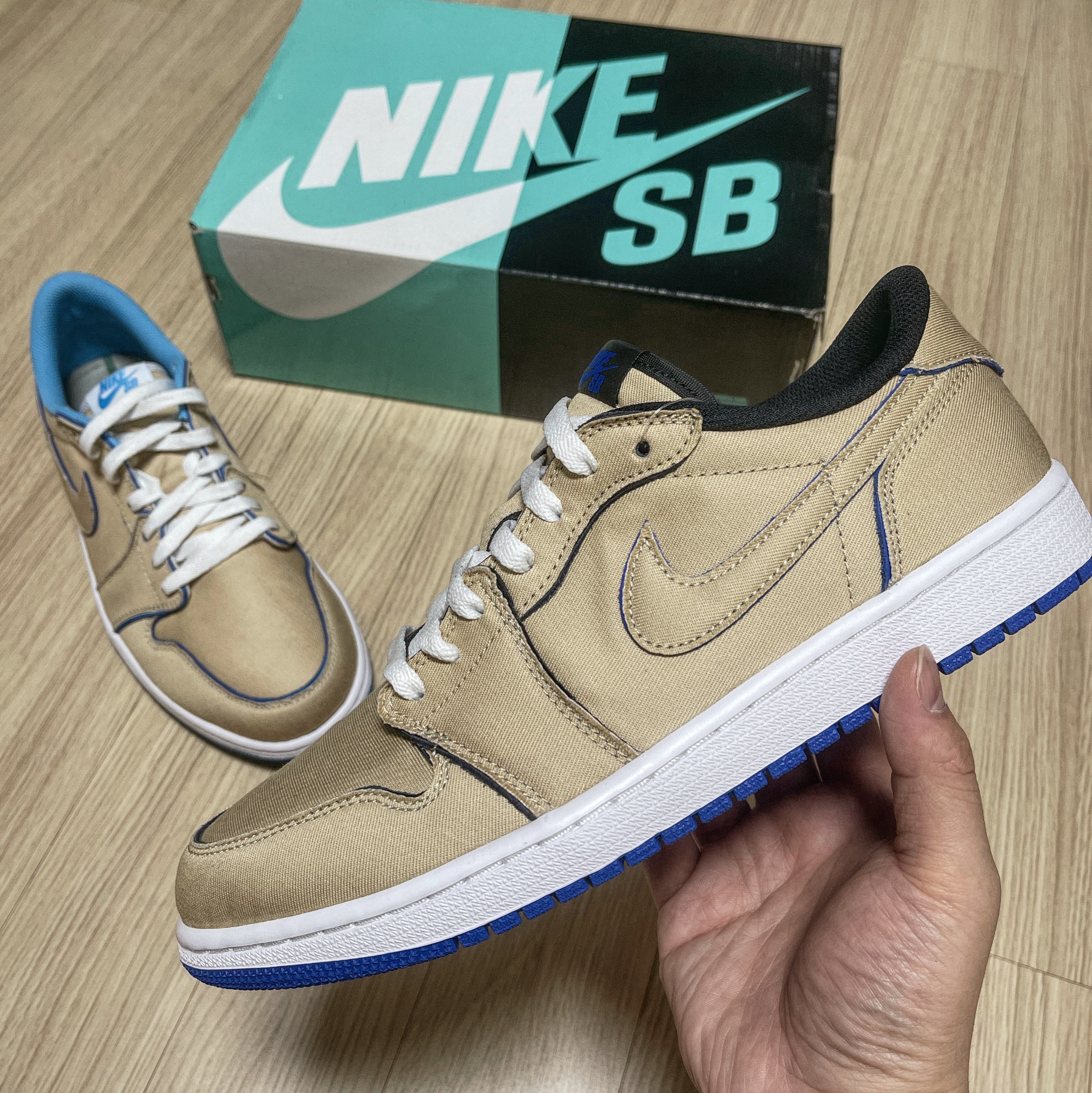 Jordan 1 x Lance Mountain Low SB QS Desert Ore 착용 스타일 - 2