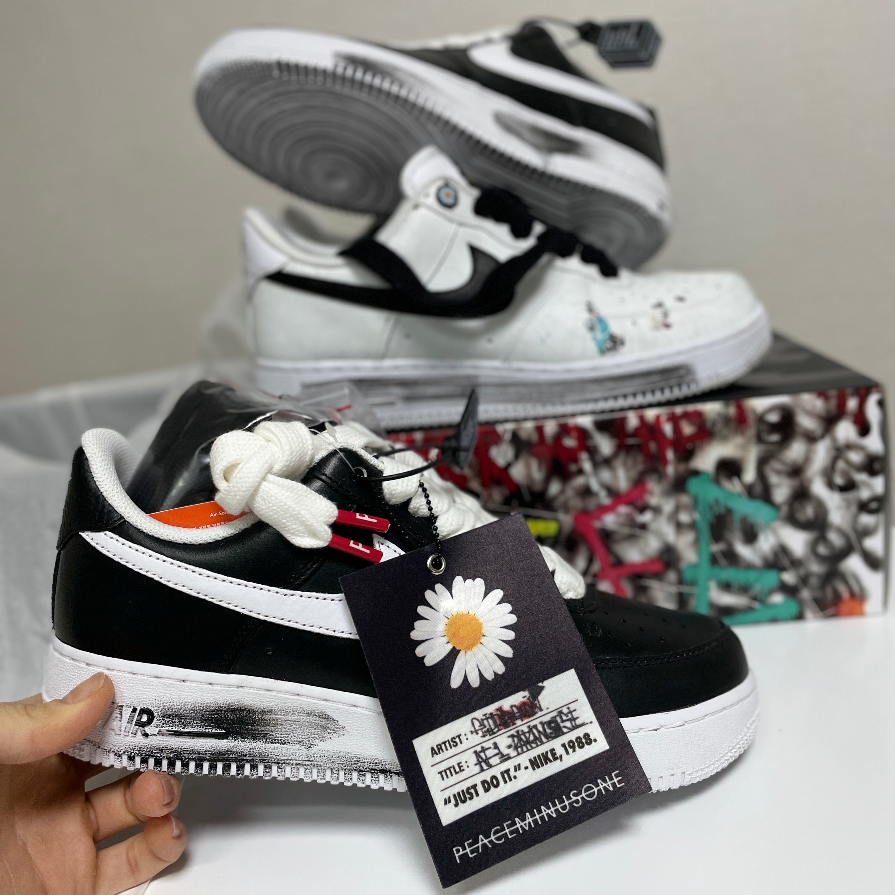 Nike x Peaceminusone Air Force 1 Low Para-Noise 2.0, Nike x Peaceminusone Air Force 1 Low Para-Noise 착용 스타일