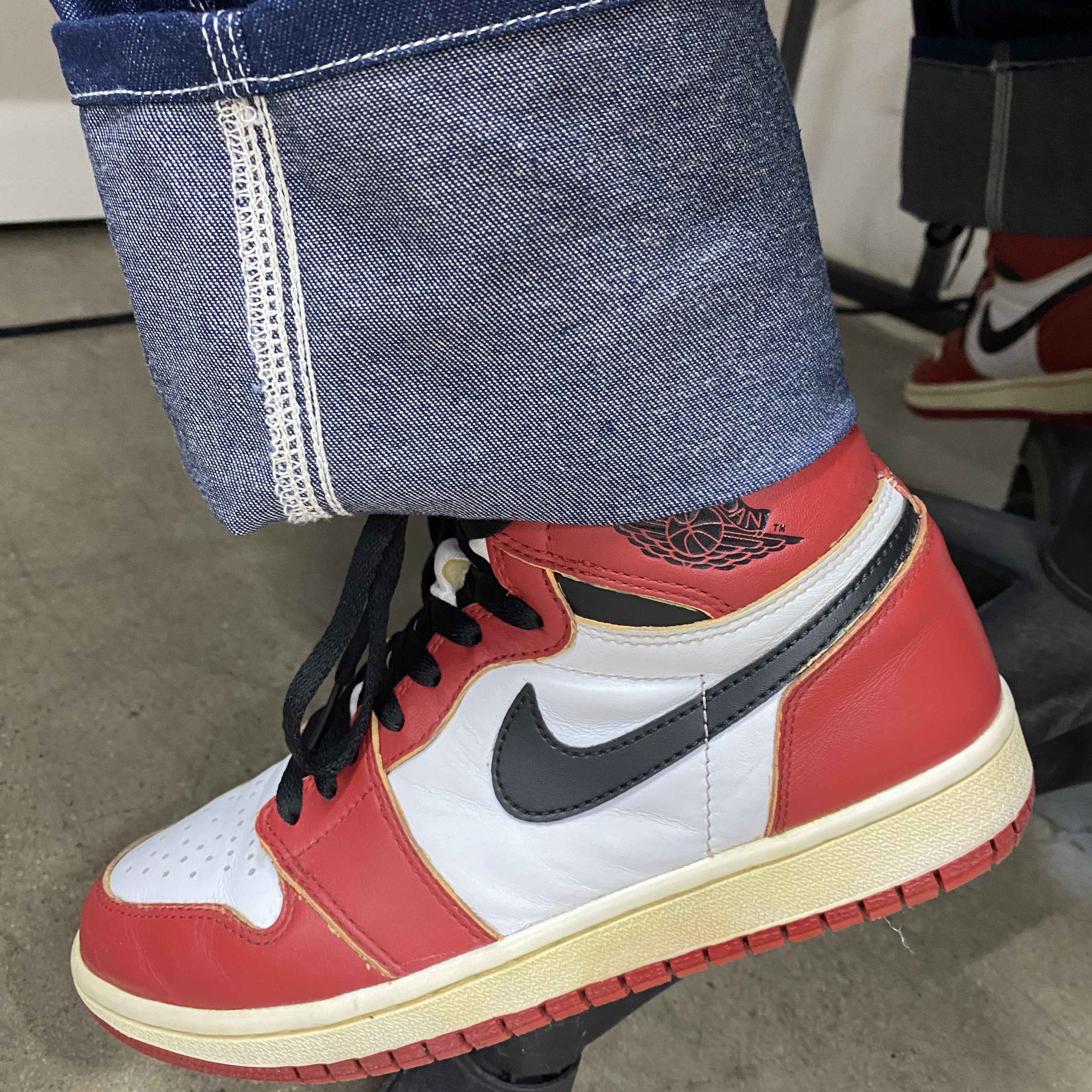 Jordan 1 Retro High OG Chicago 2015 착용 스타일 - 2