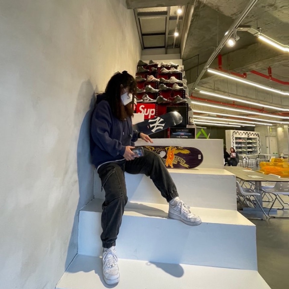 Nike Air Force 1 '07 Low White 착용 스타일