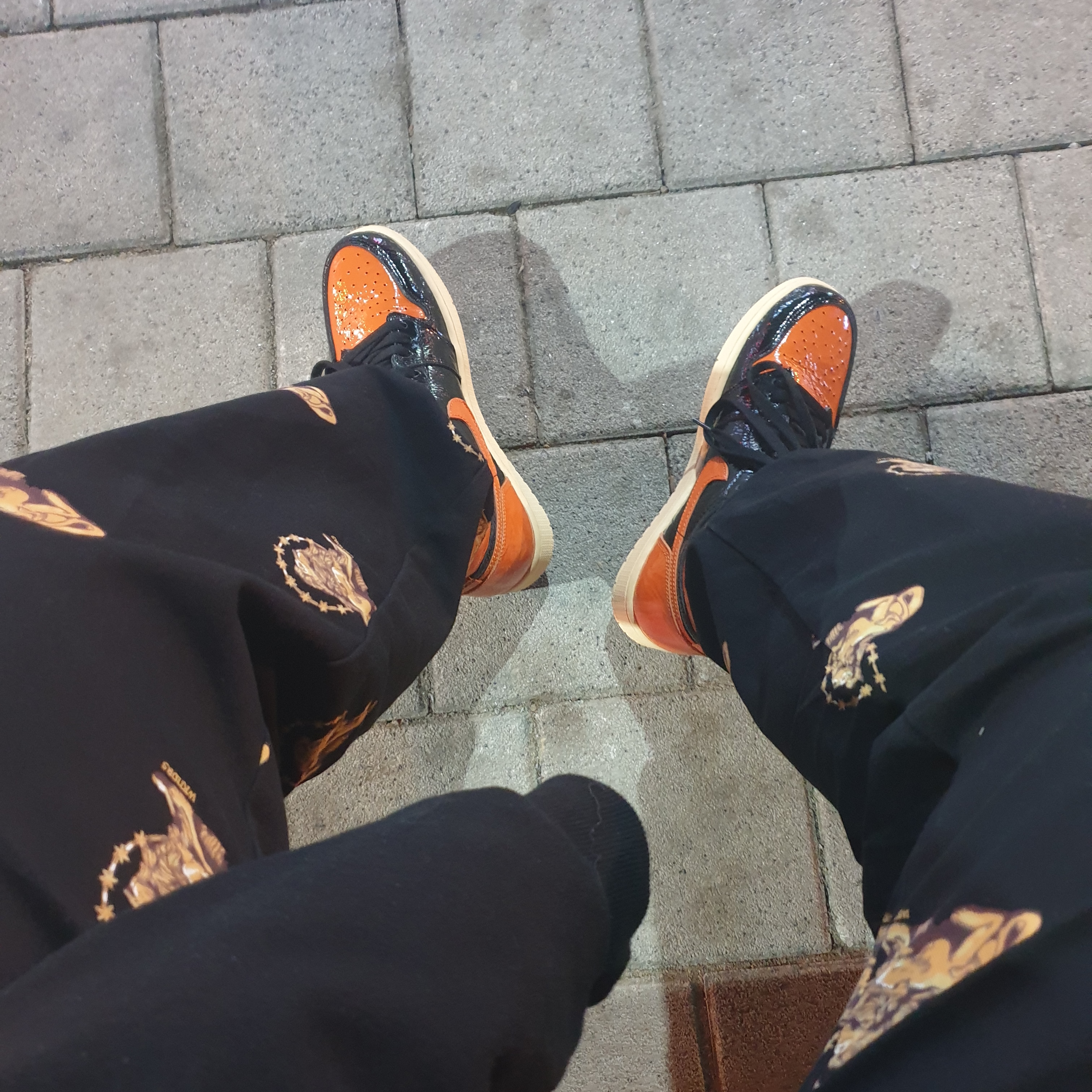 Jordan 1 Retro High Shattered Backboard 3.0 착용 스타일 - 1