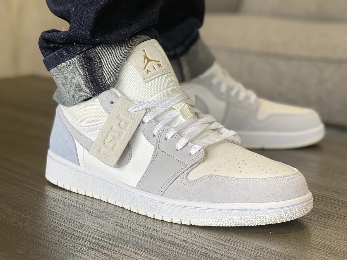 Jordan 1 Low Paris, (W) Nike Dunk High Football Grey 착용 스타일 - 3